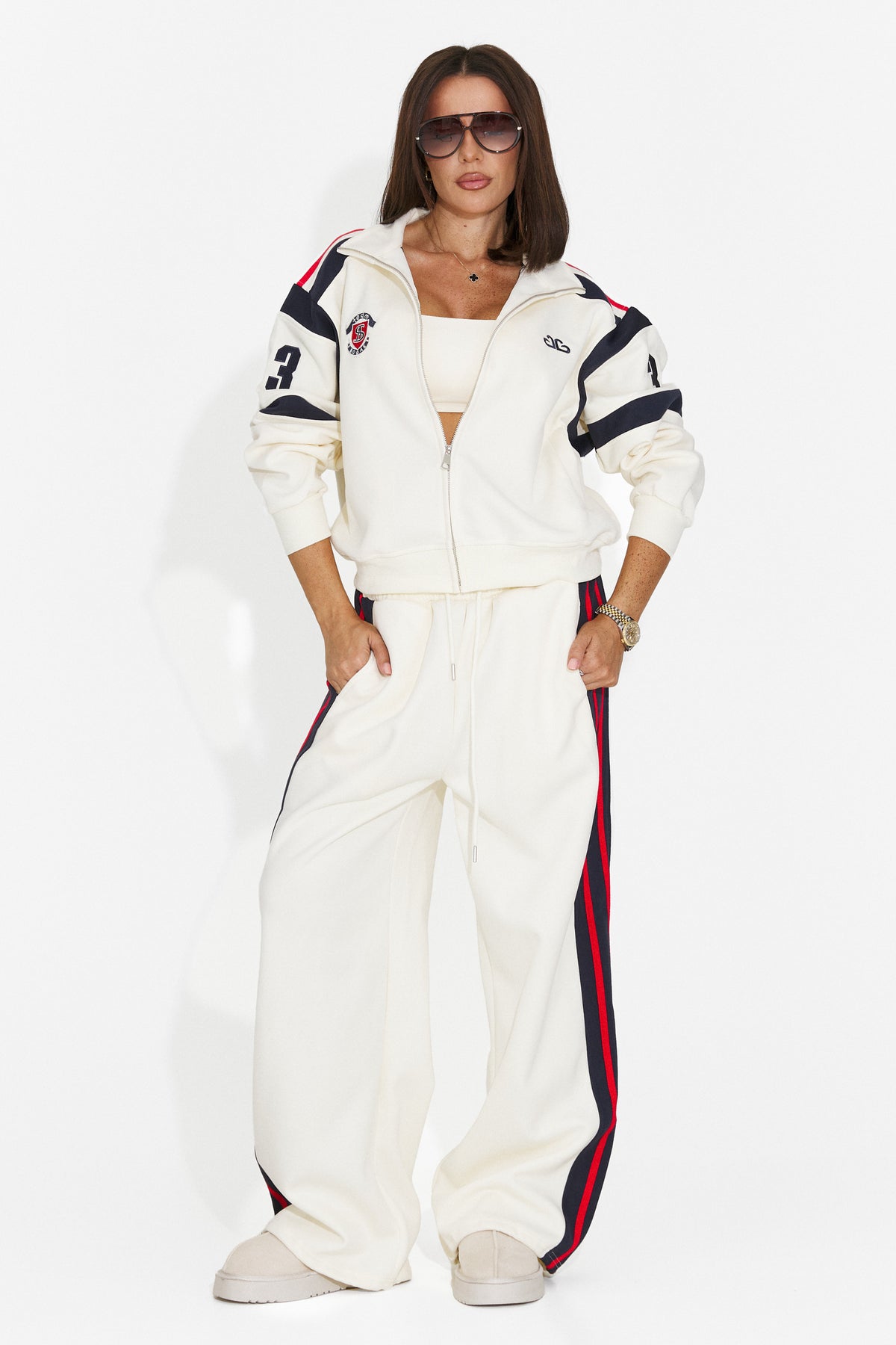 Trening casual crem Cromiraola Bogas