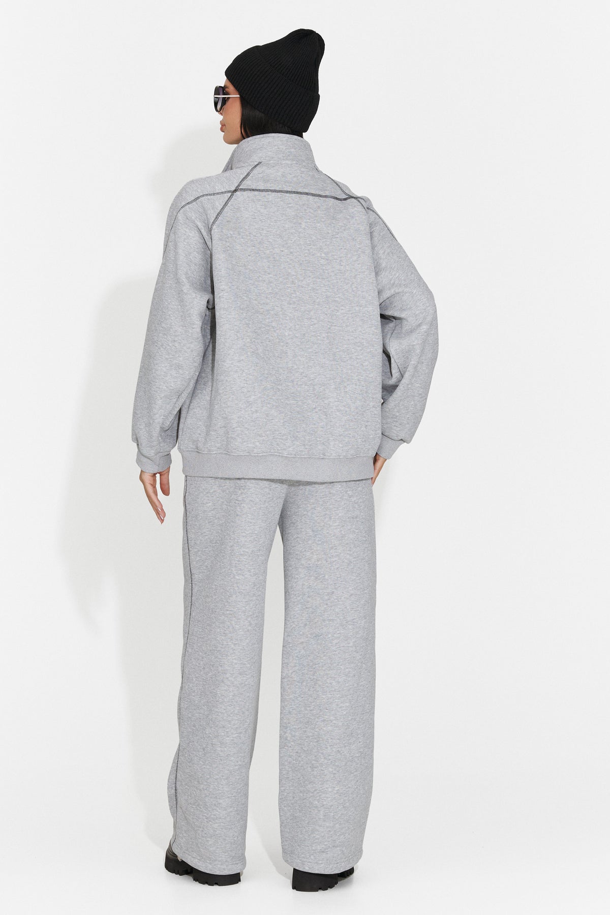 Trening casual gri Brisioena Bogas