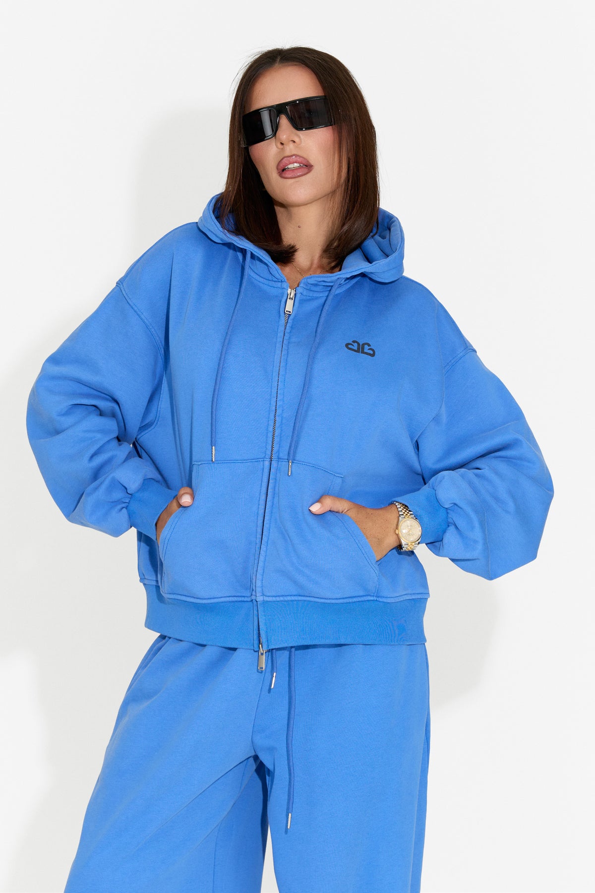 Trening dama casual albastru Chavimielia Bogas