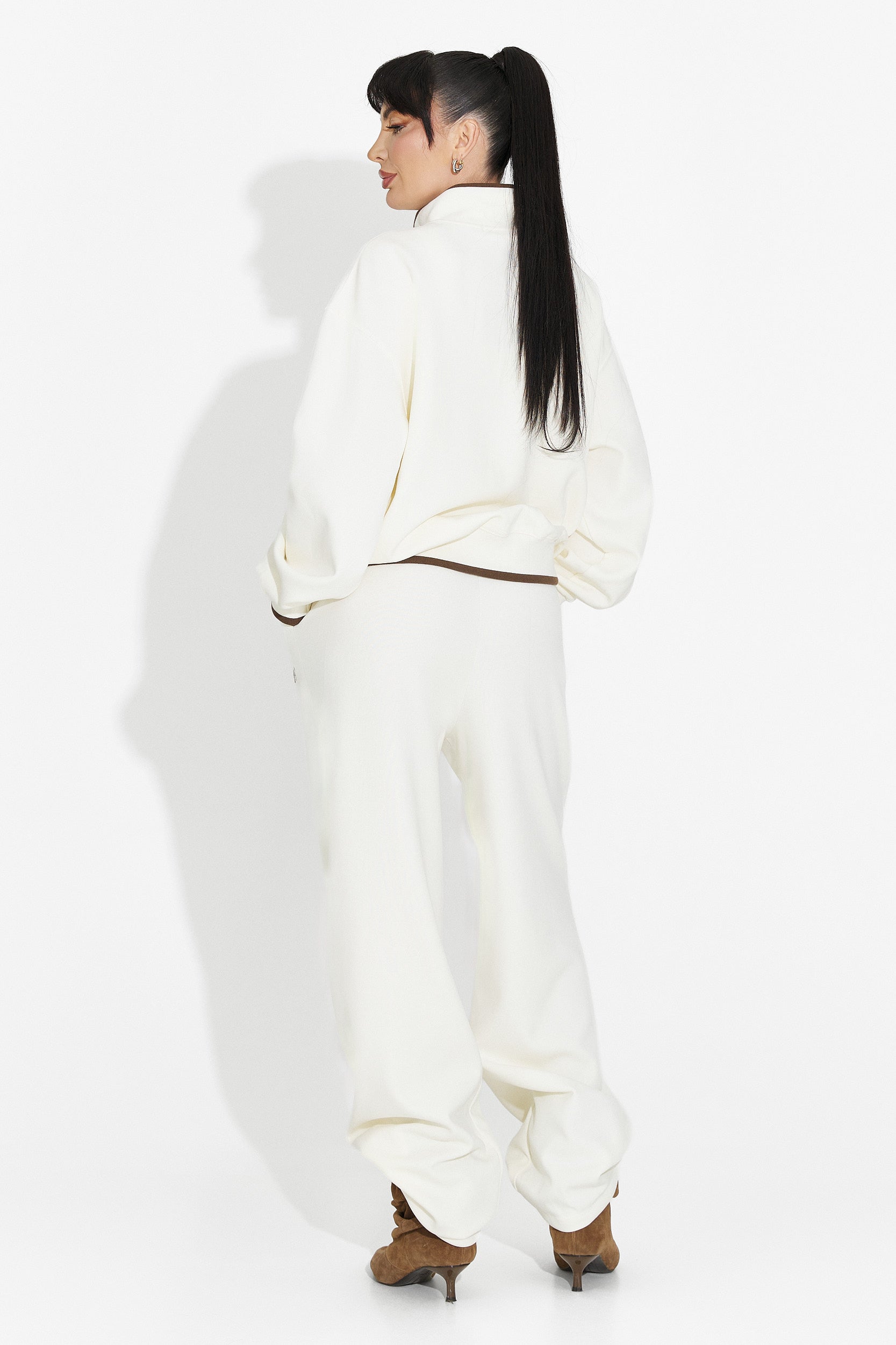 Trening dama casual bej Vilma Bogas