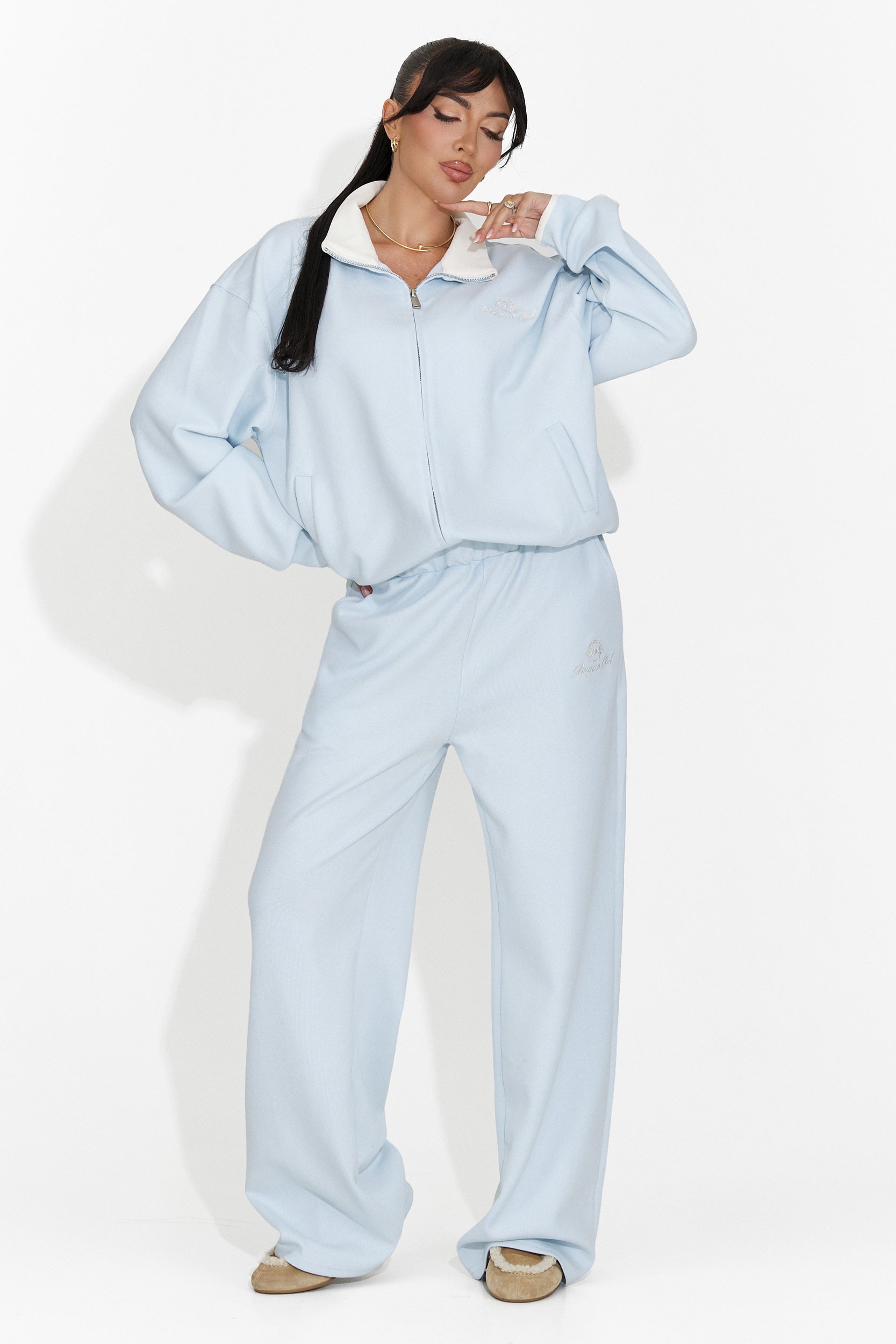 Trening dama casual bleu Lysara Bogas