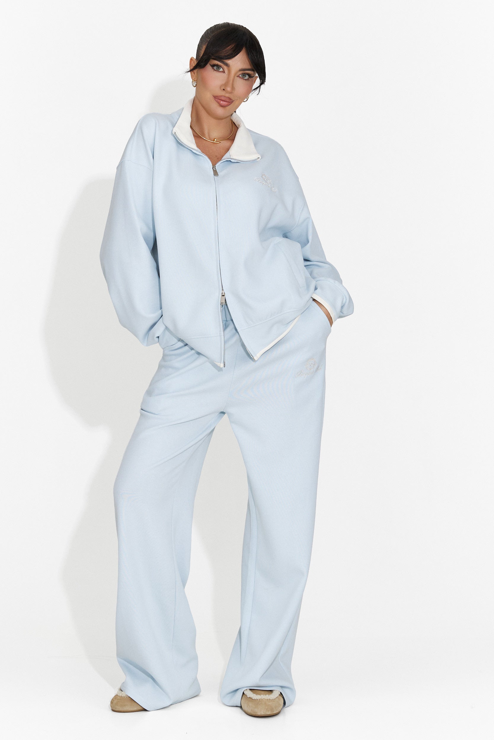 Trening dama casual bleu Lysara Bogas