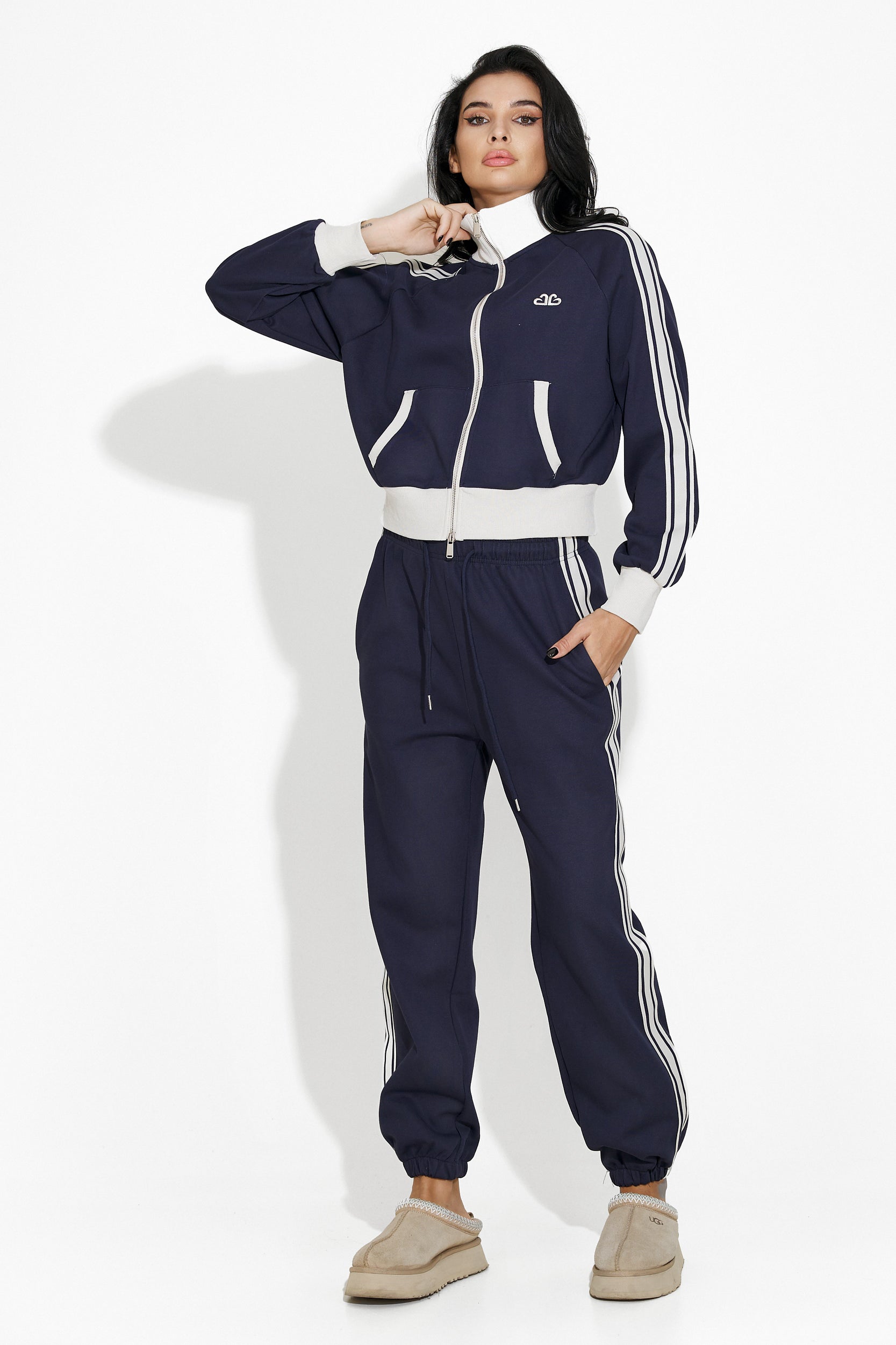 Taisha Bogas Navy Blue Casual Women's Training