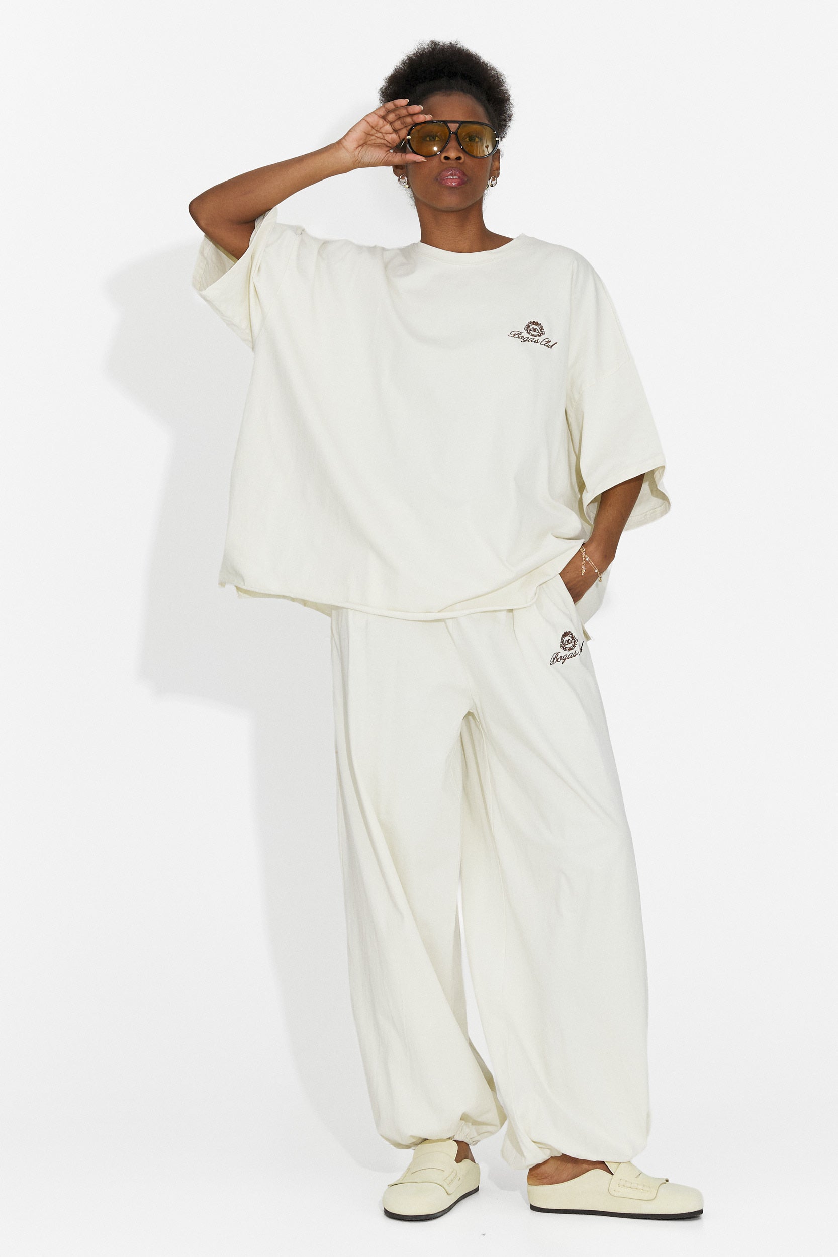 Trening dama casual crem Edelweis Bogas