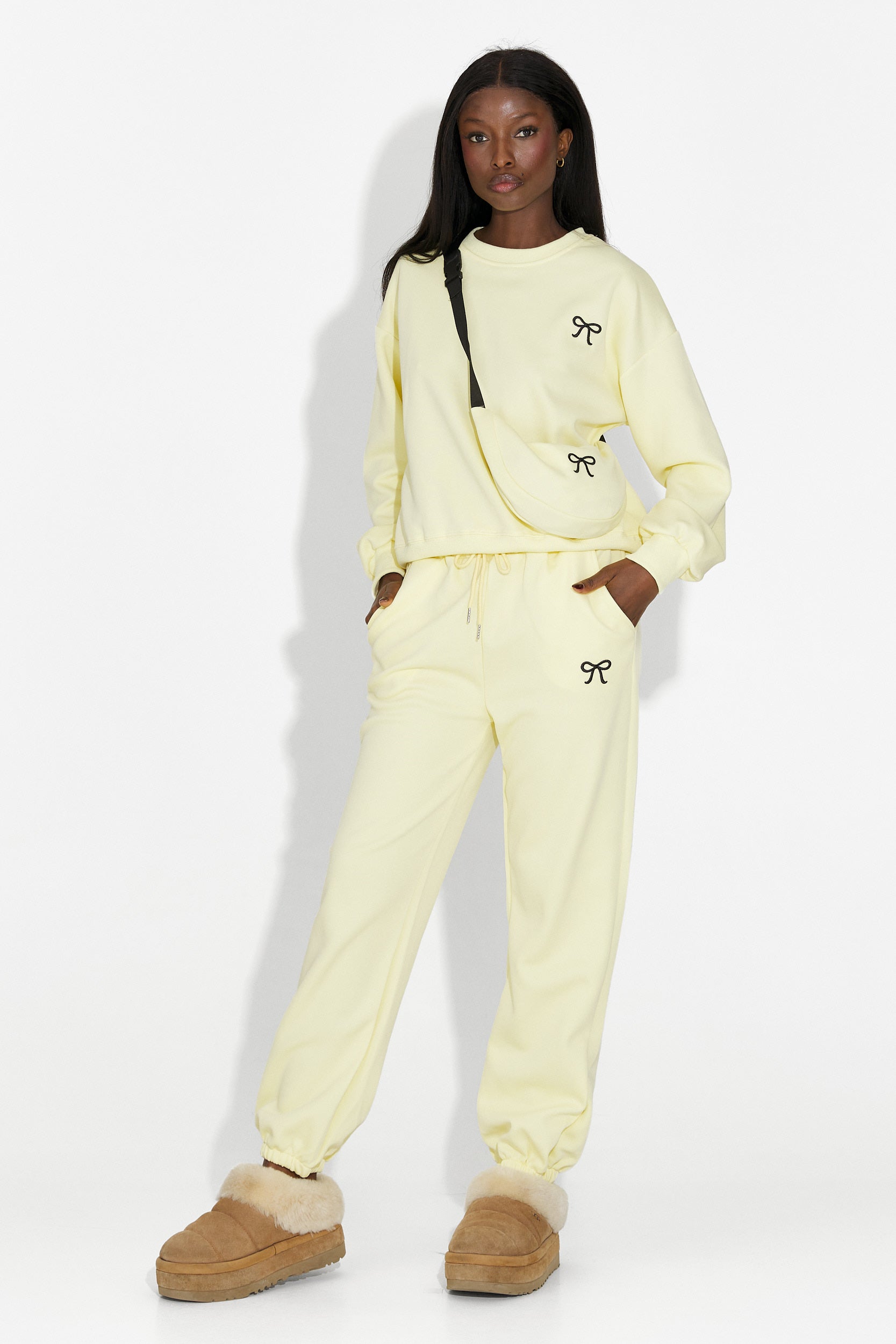 Trening dama casual galben Serelis Bogas