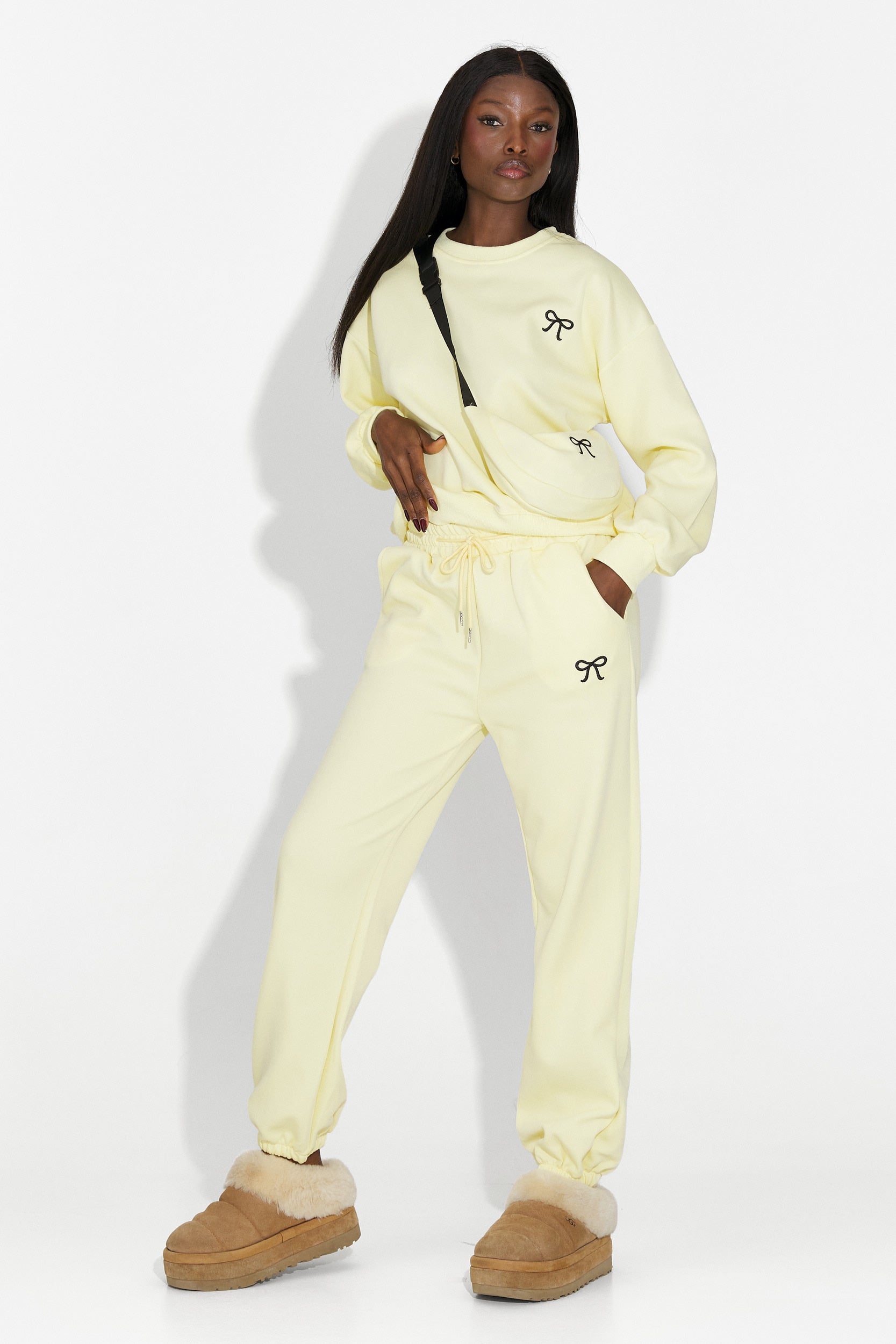 Trening dama casual galben Serelis Bogas