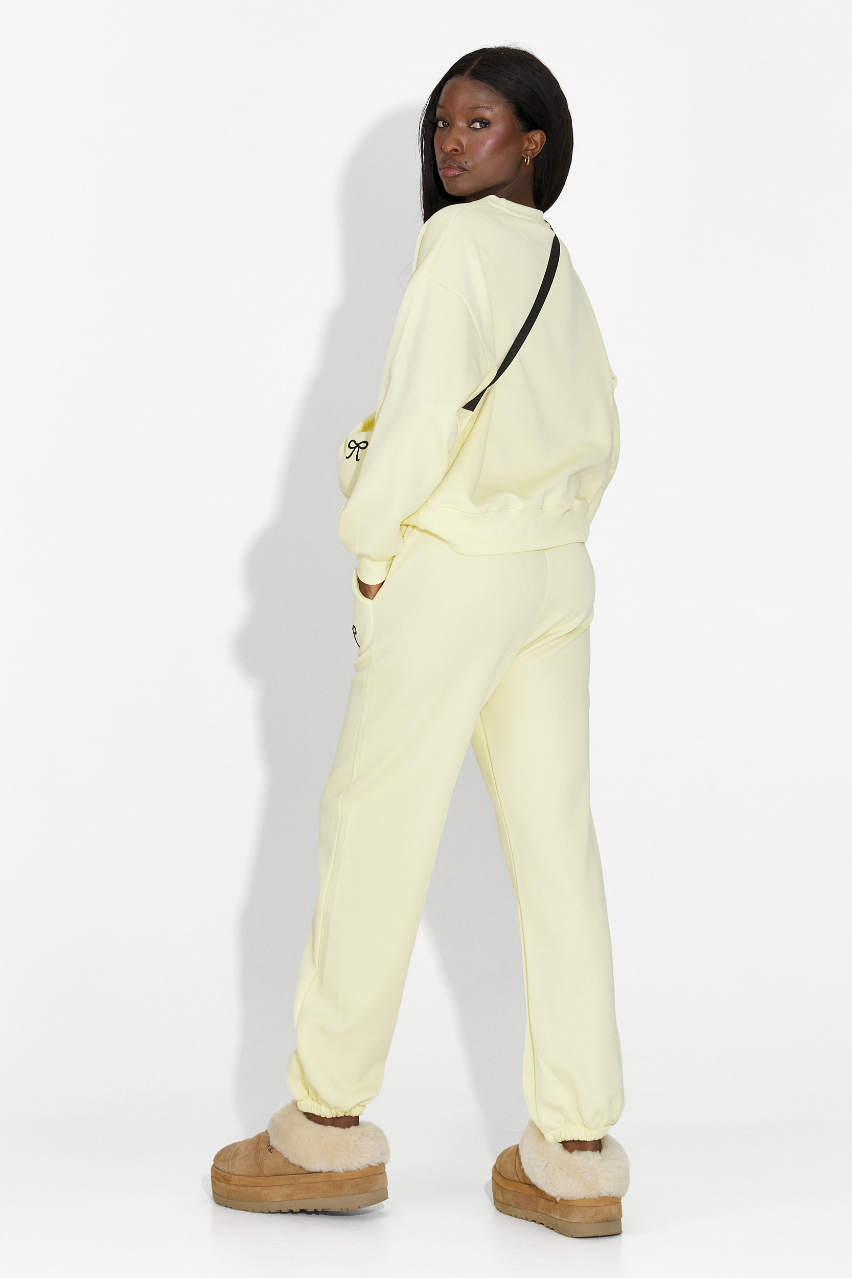 Trening dama casual galben Serelis Bogas