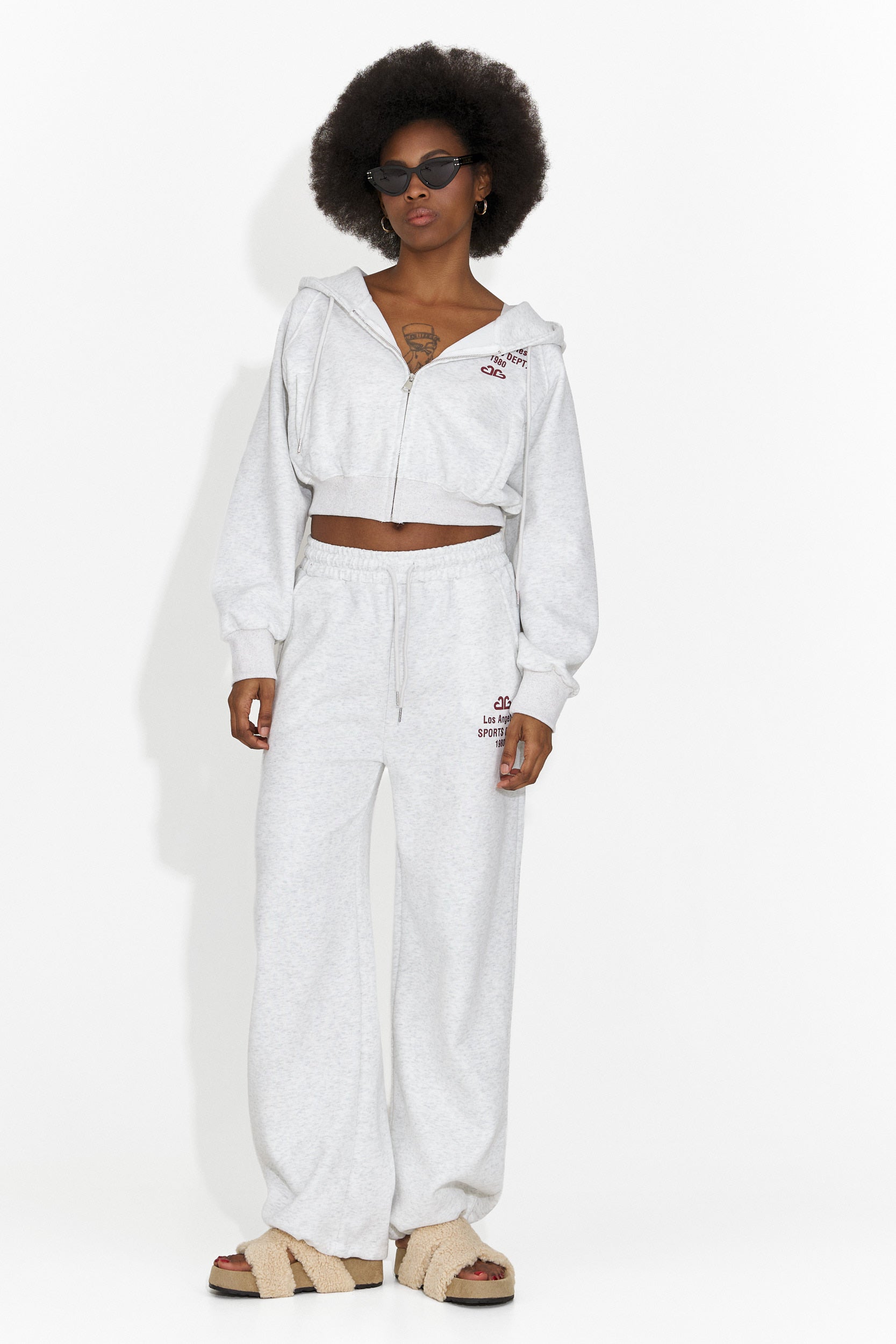 Trening dama casual gri Belindia Bogas