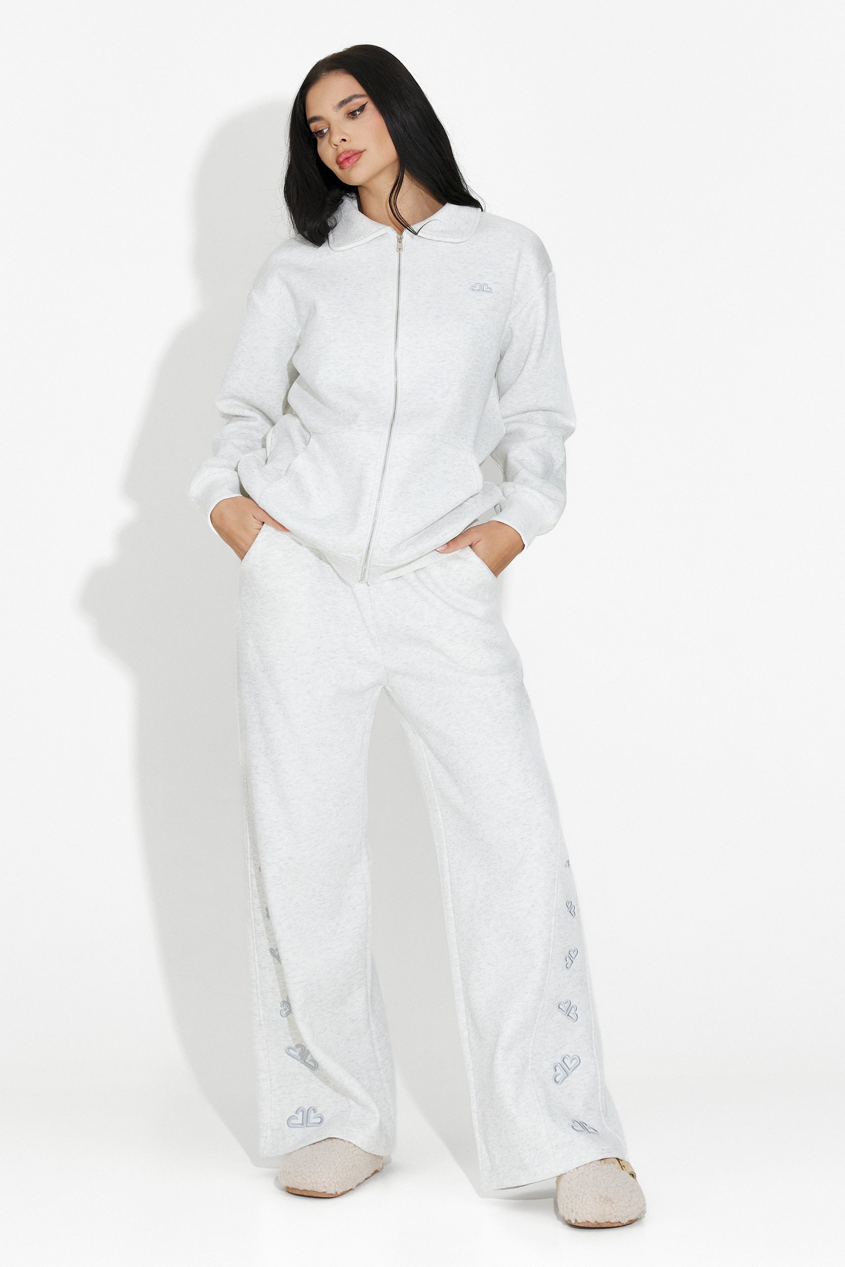 Trening dama casual gri Brynora Bogas