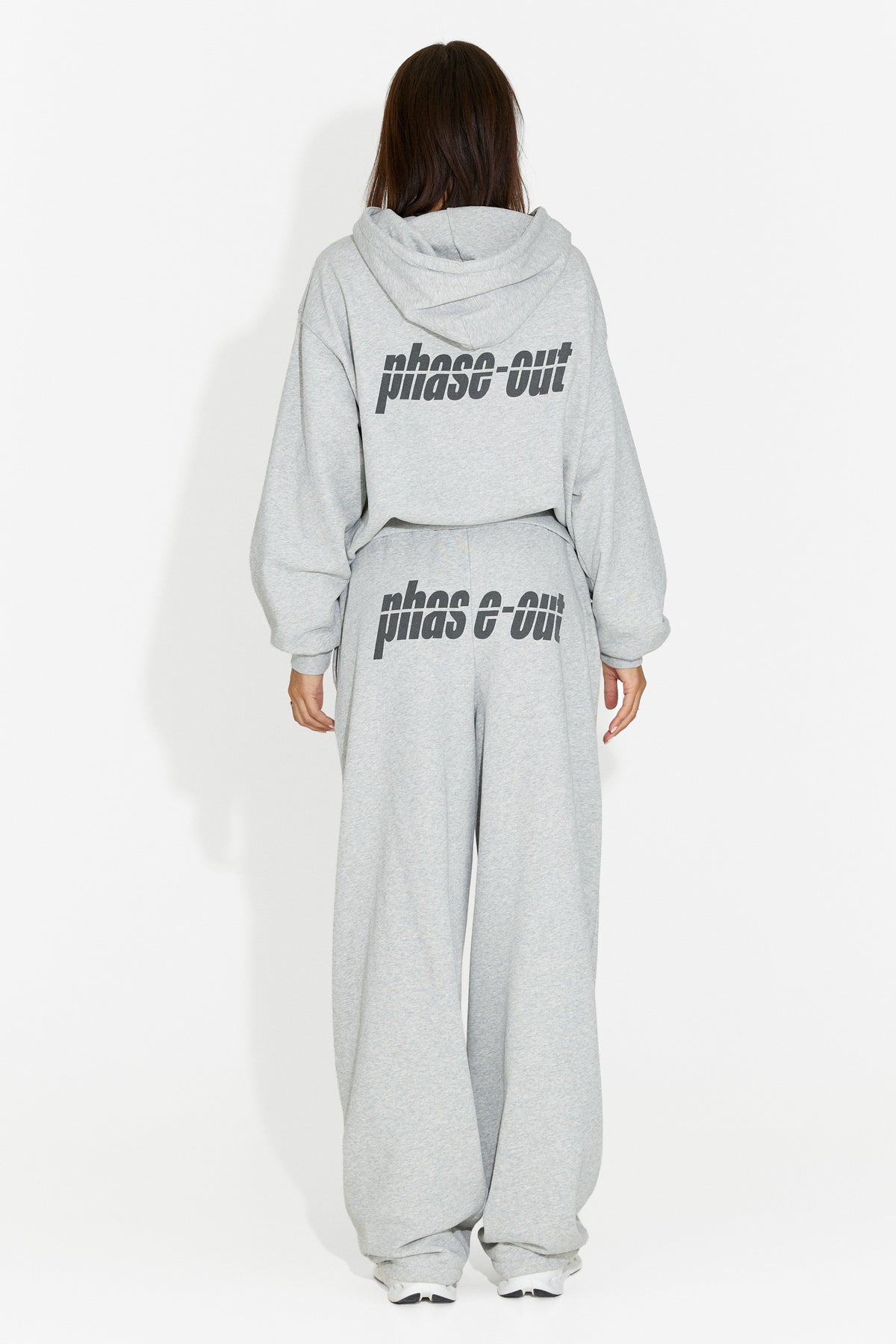 Trening dama casual gri Chavimielia Bogas, imaginea 10 din 12