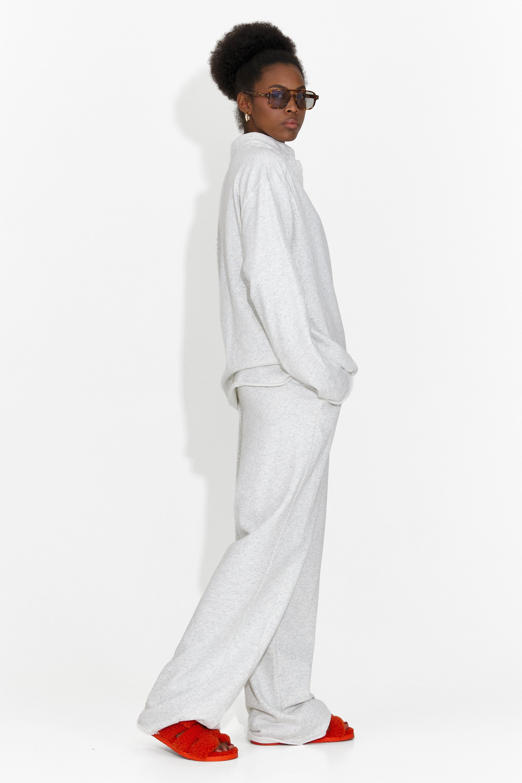 Trening dama casual gri Geomelia Bogas