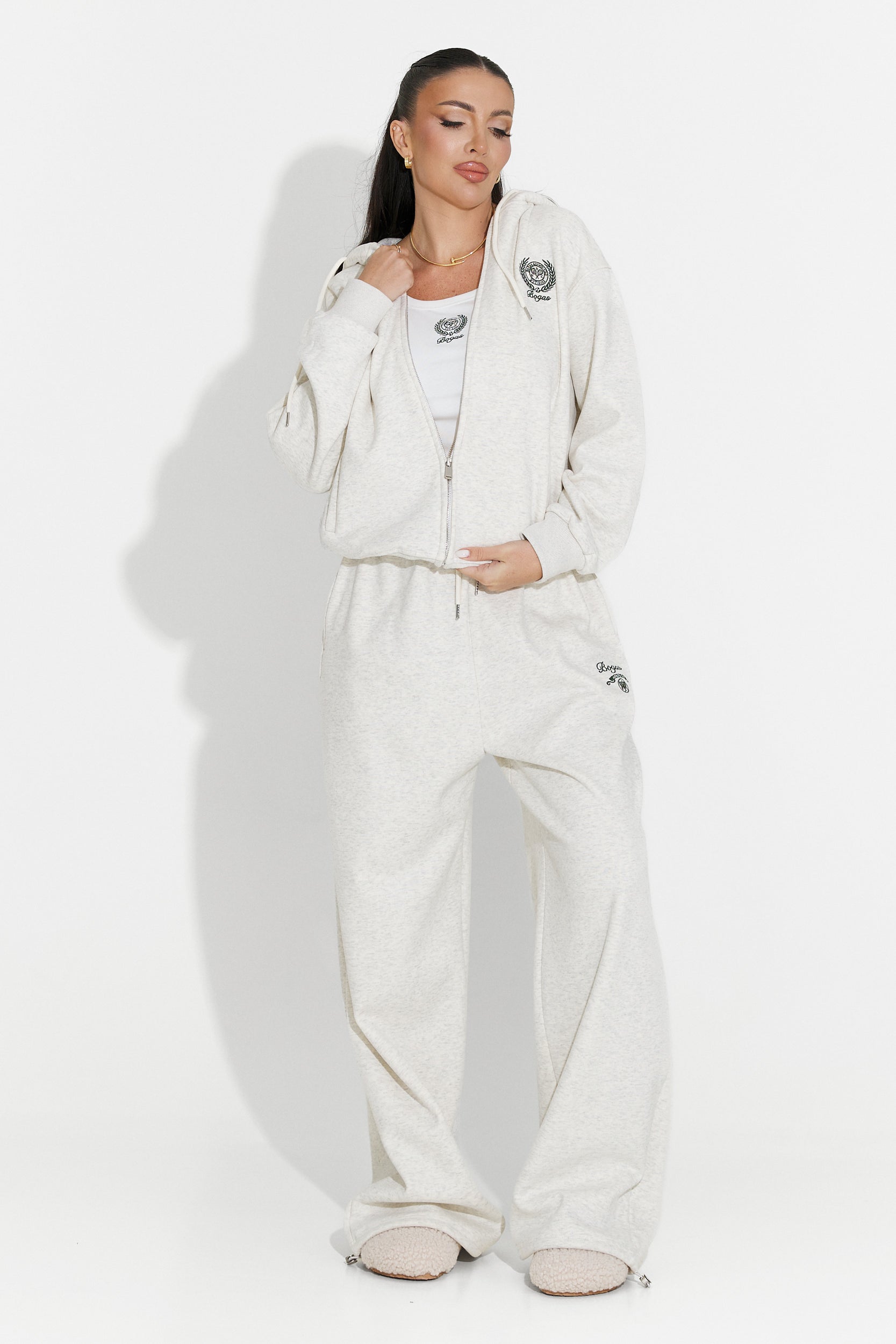 Women's casual gray tracksuit Kalira Bogas