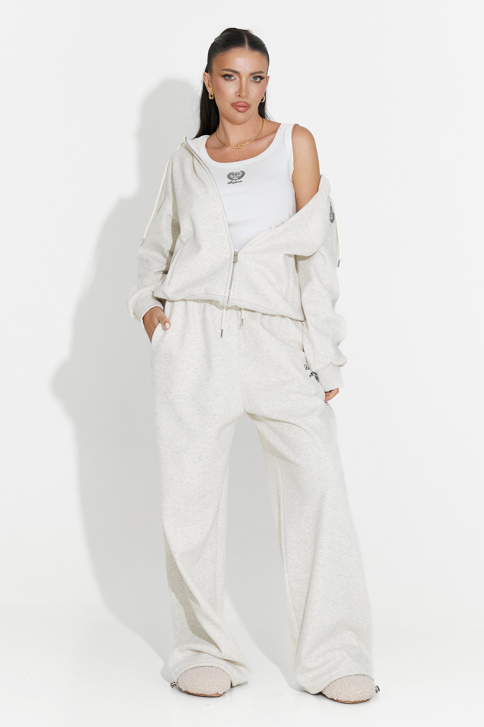 Women's casual gray tracksuit Kalira Bogas