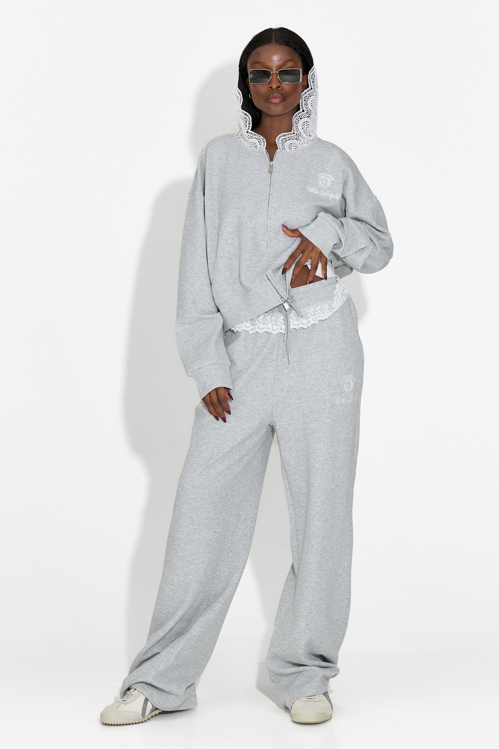 Trening dama casual gri Kiva Bogas