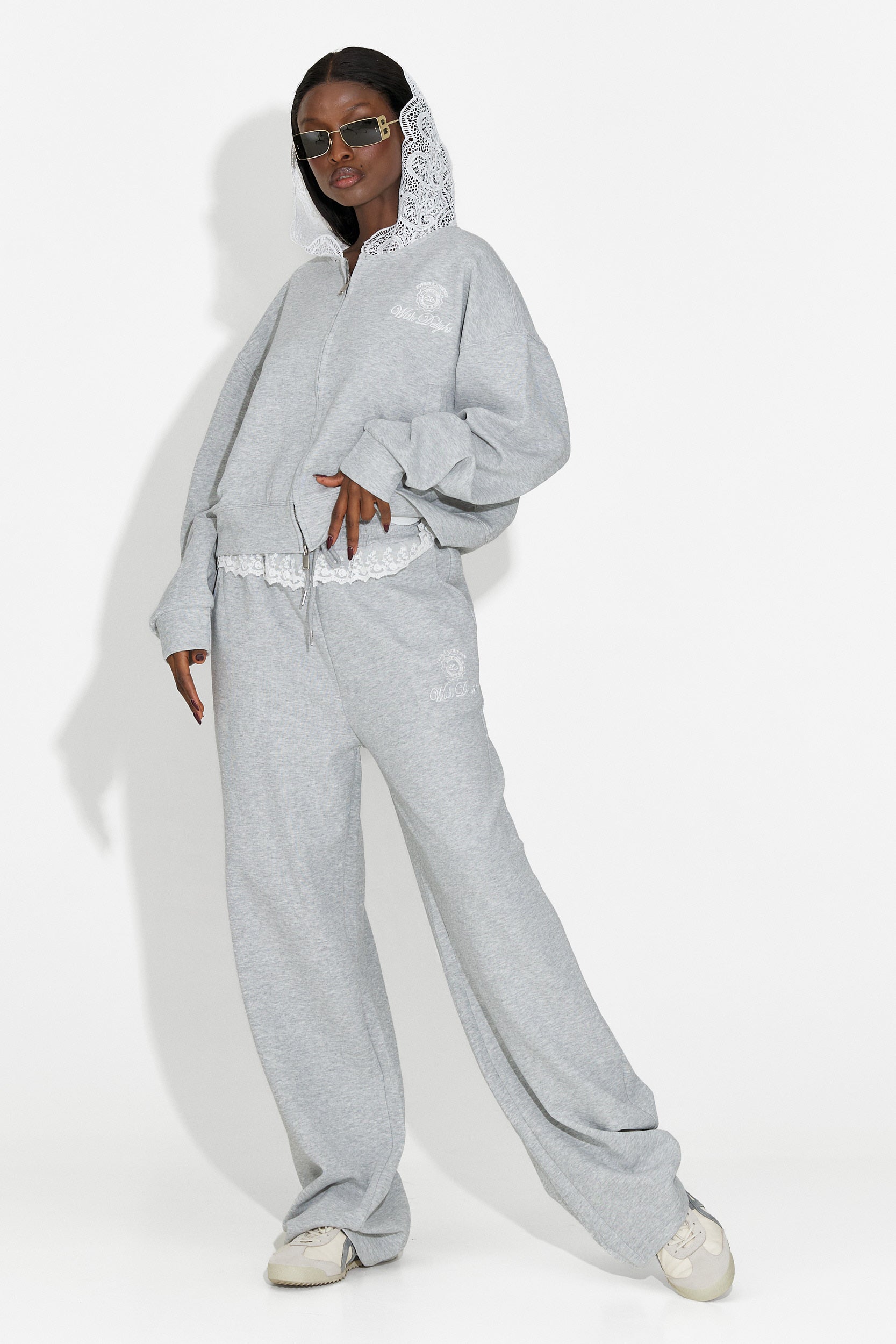 Trening dama casual gri Kiva Bogas