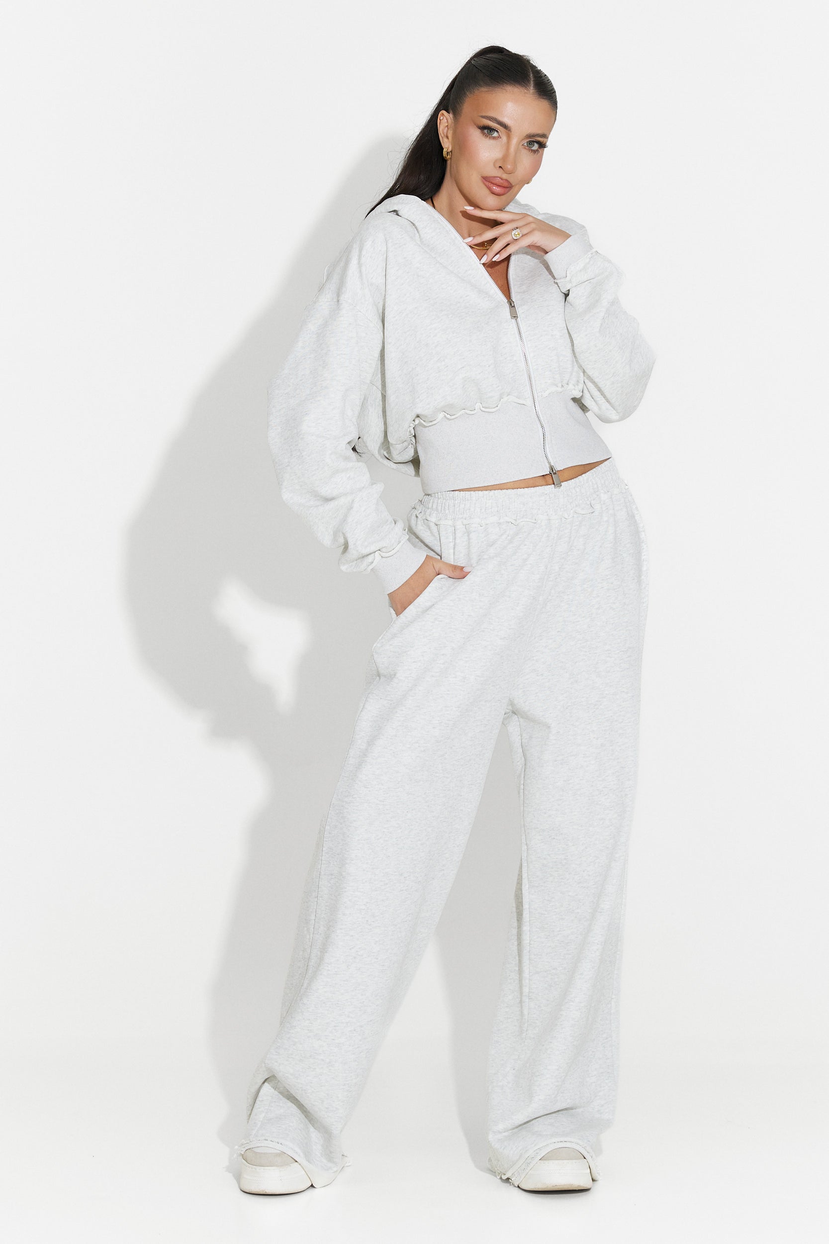 Women's casual gray tracksuit Seloria Bogas