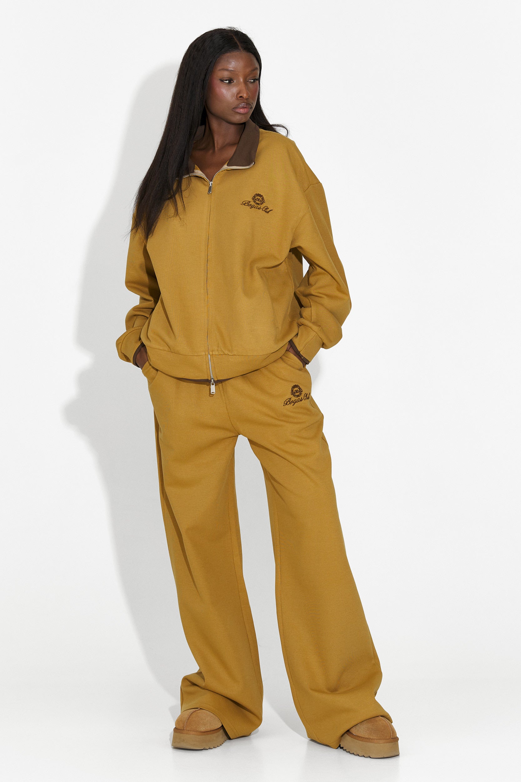 Trening dama casual maro Lysara Bogas