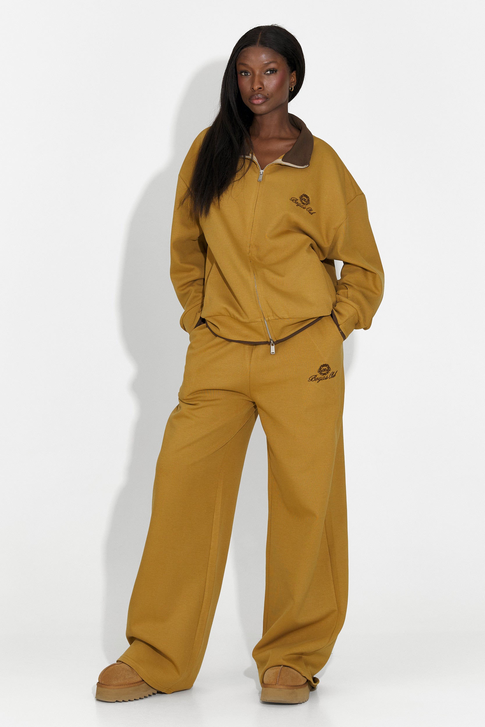 Trening dama casual maro Lysara Bogas