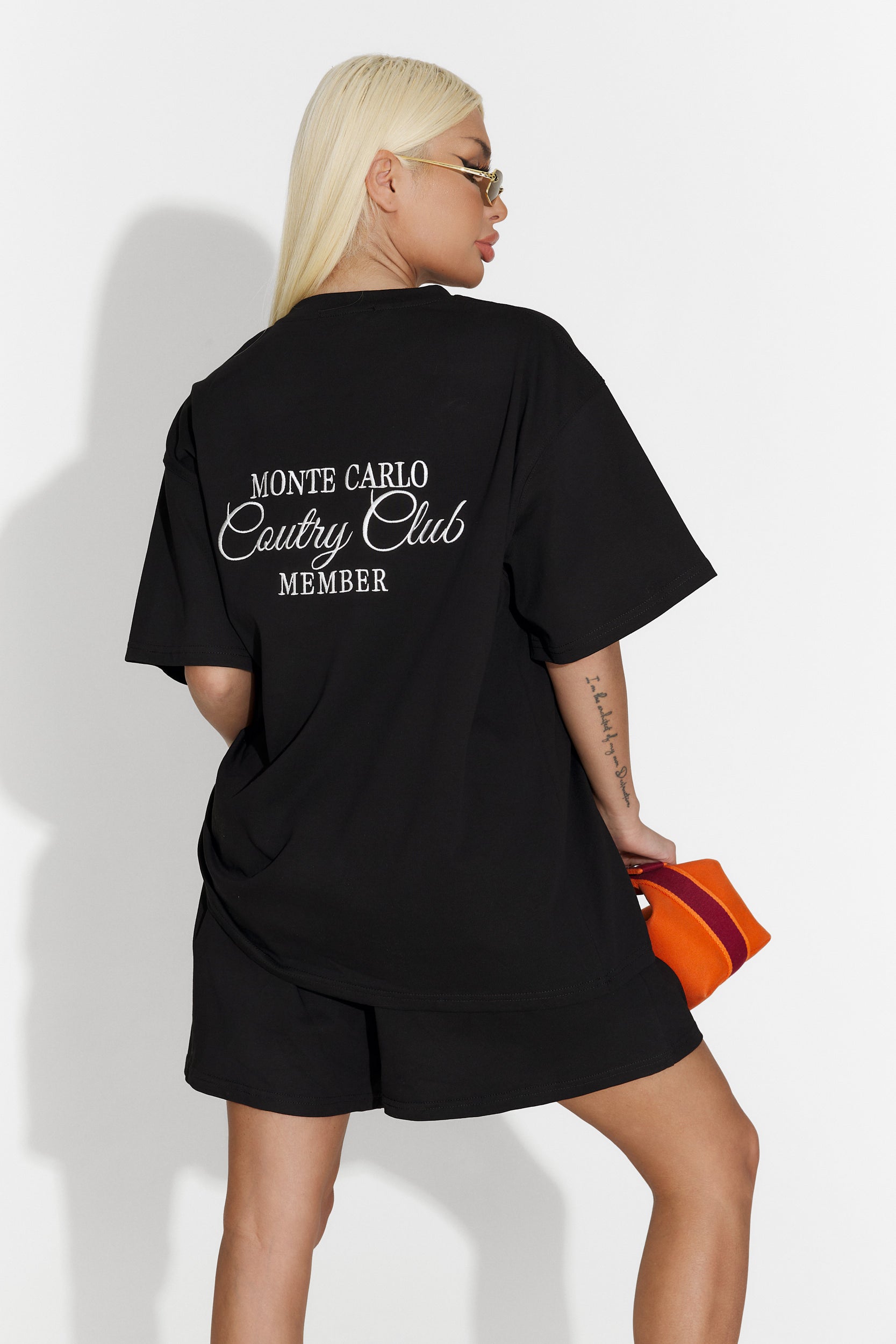 Trening dama casual negru Nathly Bogas
