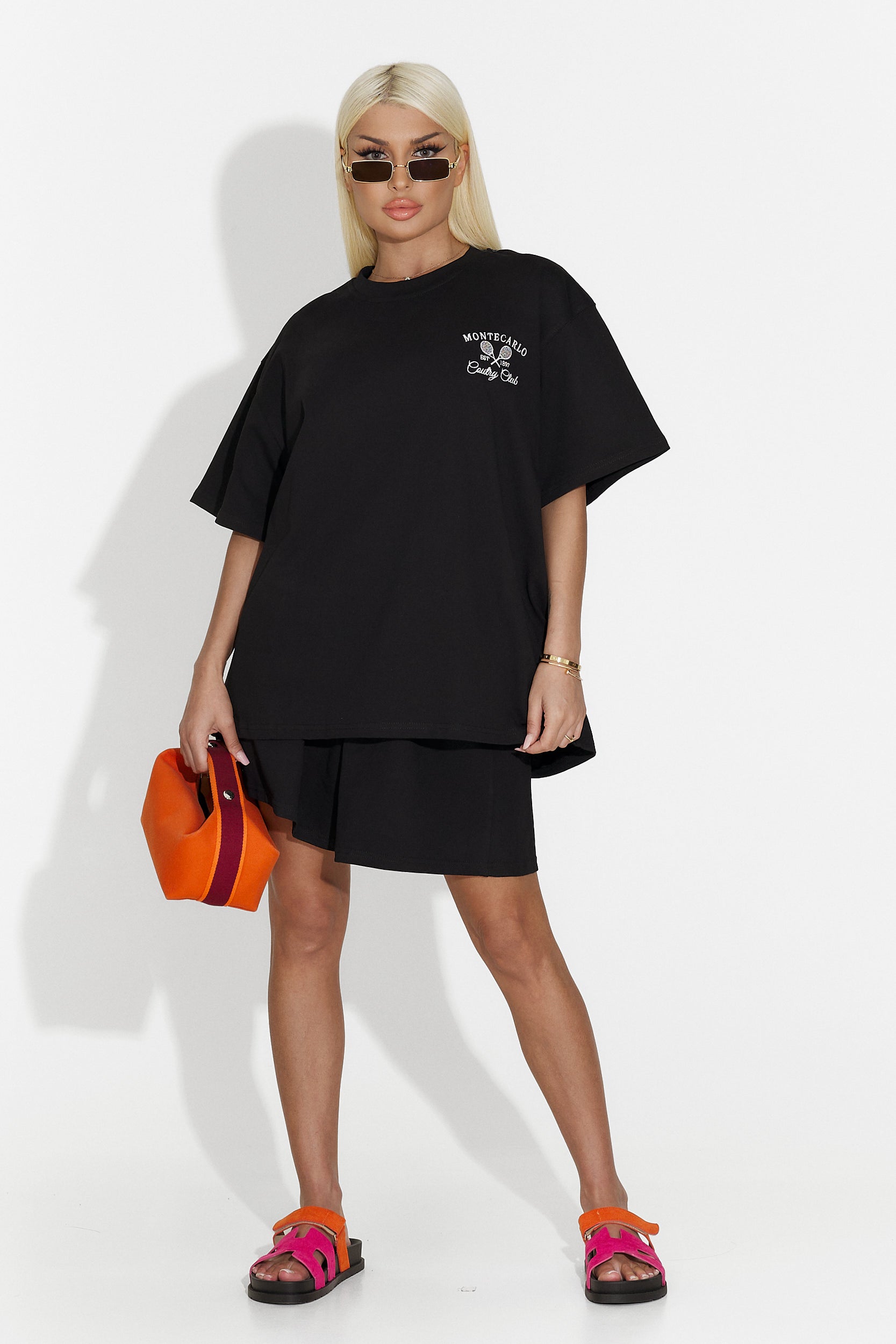 Trening dama casual negru Nathly Bogas