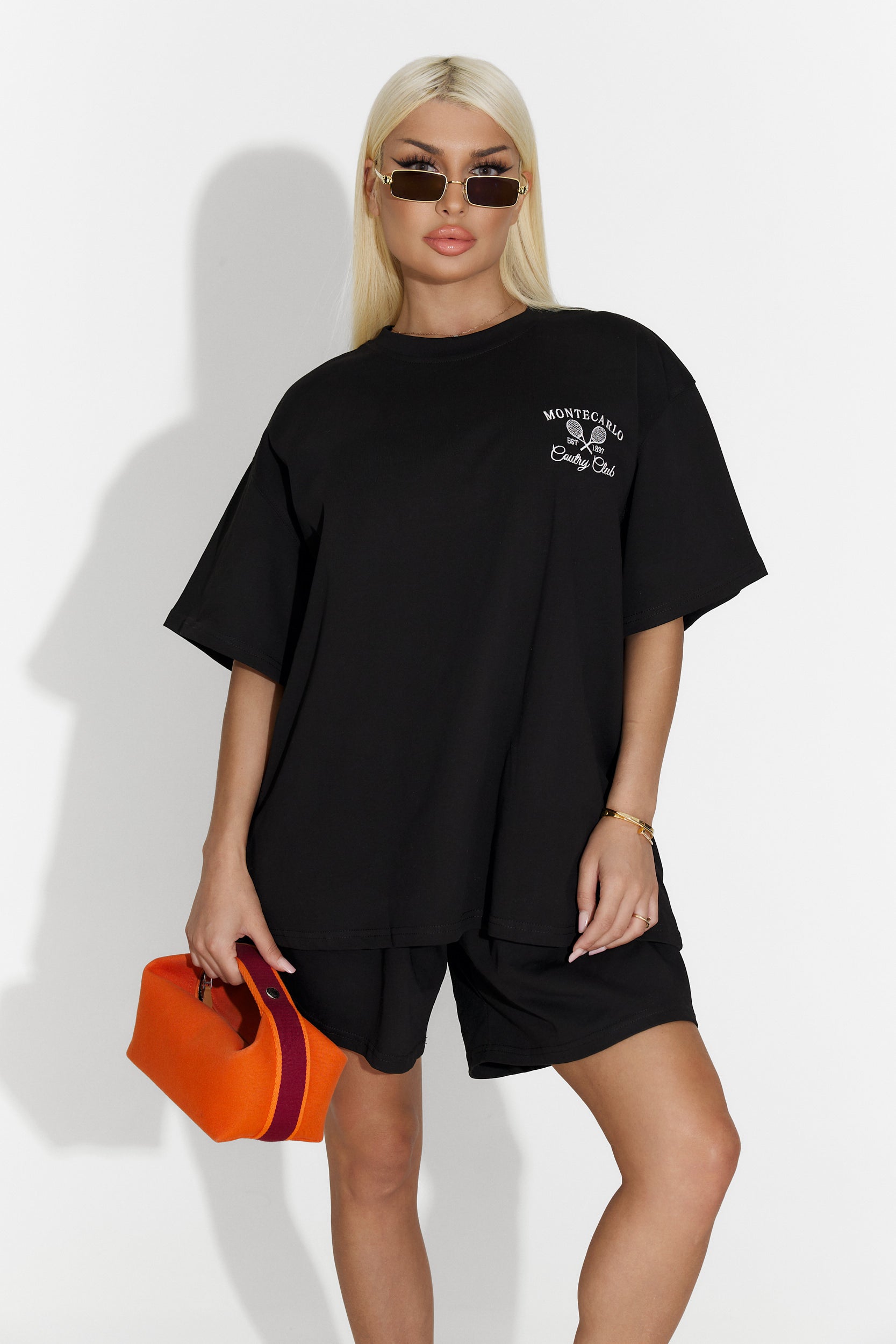Trening dama casual negru Nathly Bogas