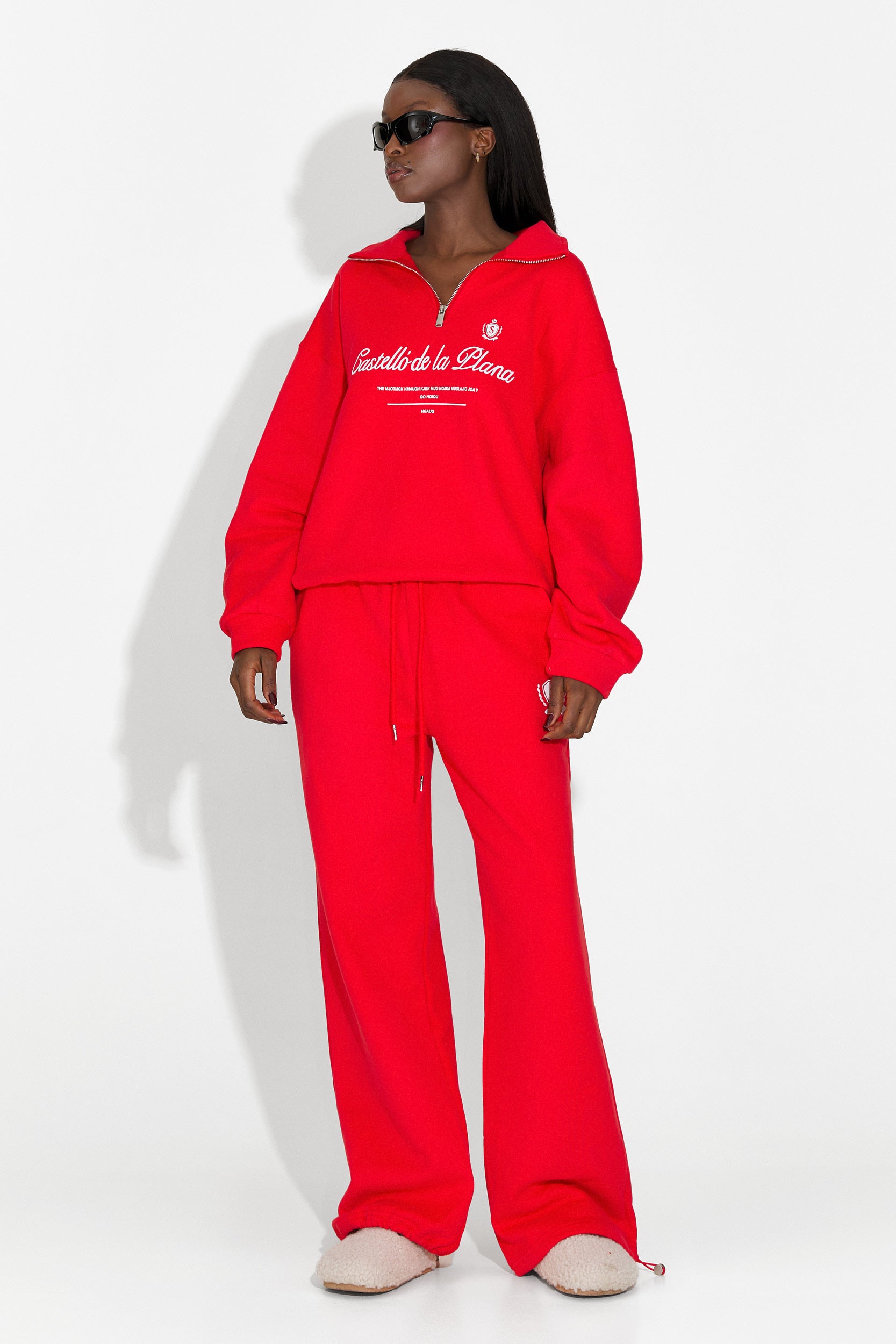 Civora Bogas Casual Red Women's Training Suit