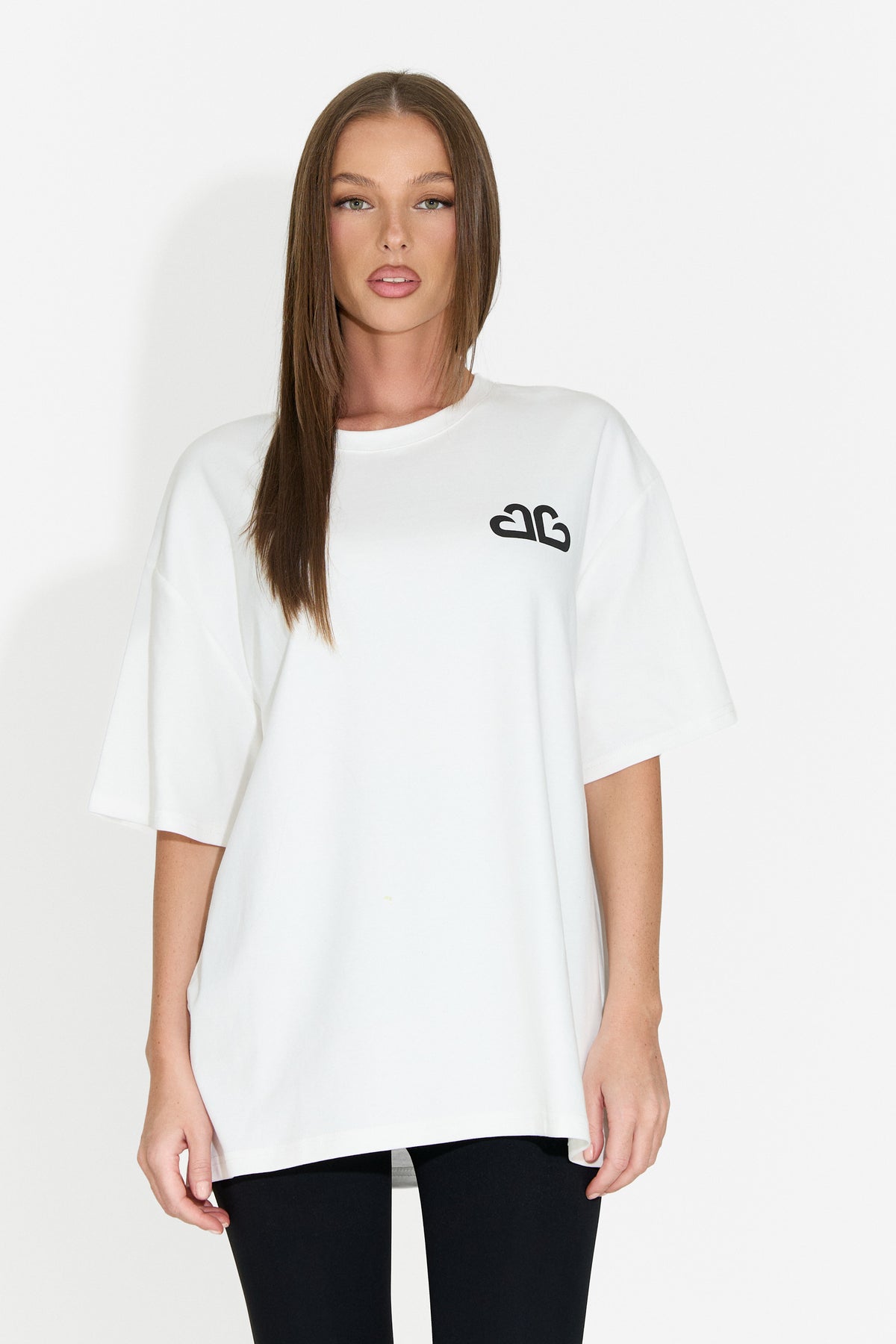 Tricou dama casual alb Andrena Bogas, imaginea 7 din 7