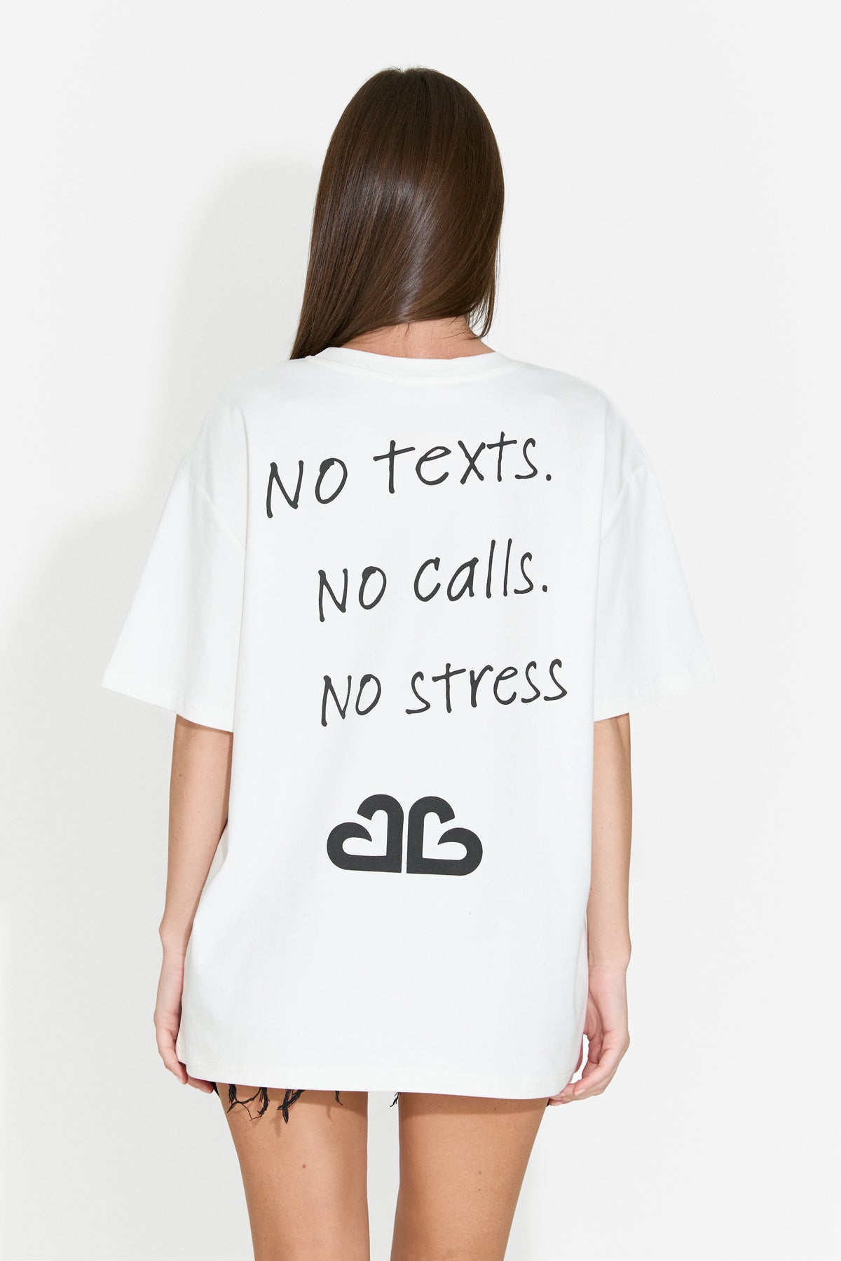 Tricou dama casual alb Foreloin Bogas