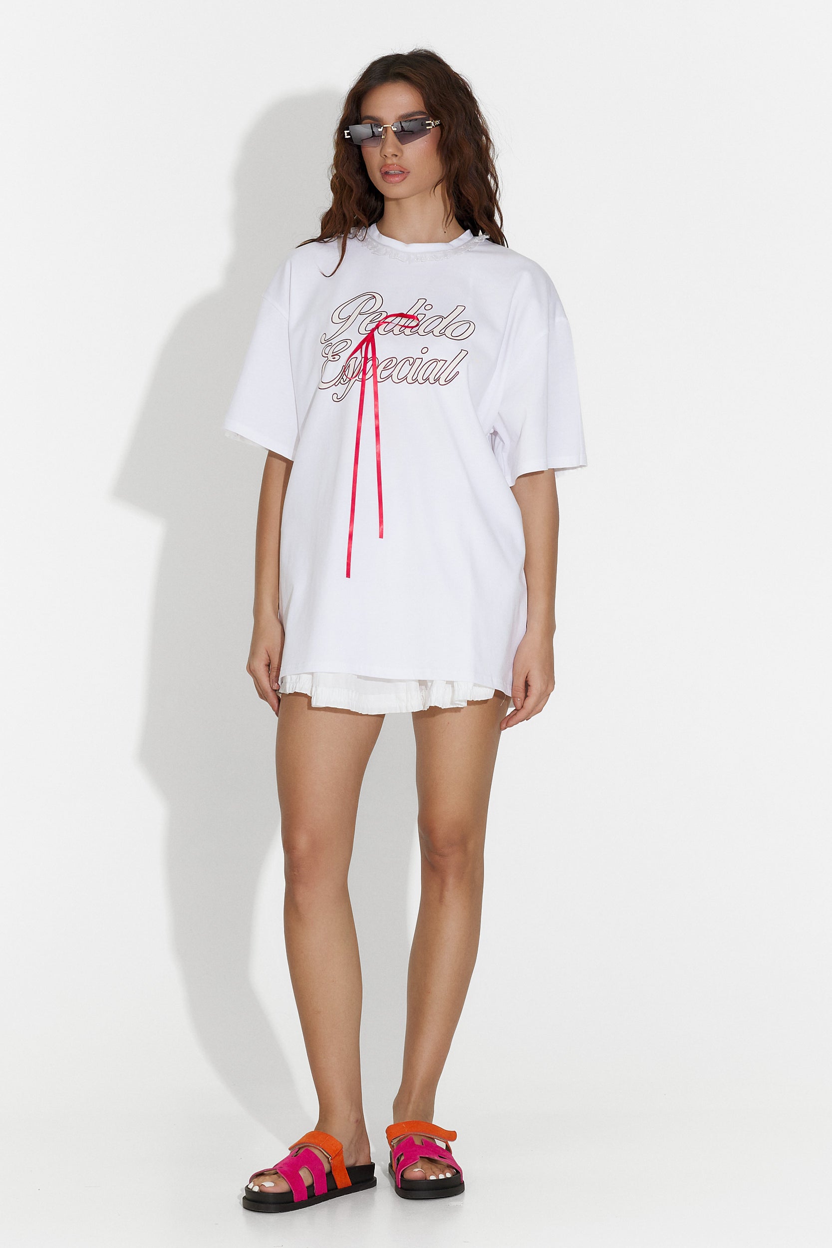 Tricou dama casual alb Zoila Bogas