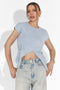 Denisha Bogas Casual Blue Ladies T-shirt