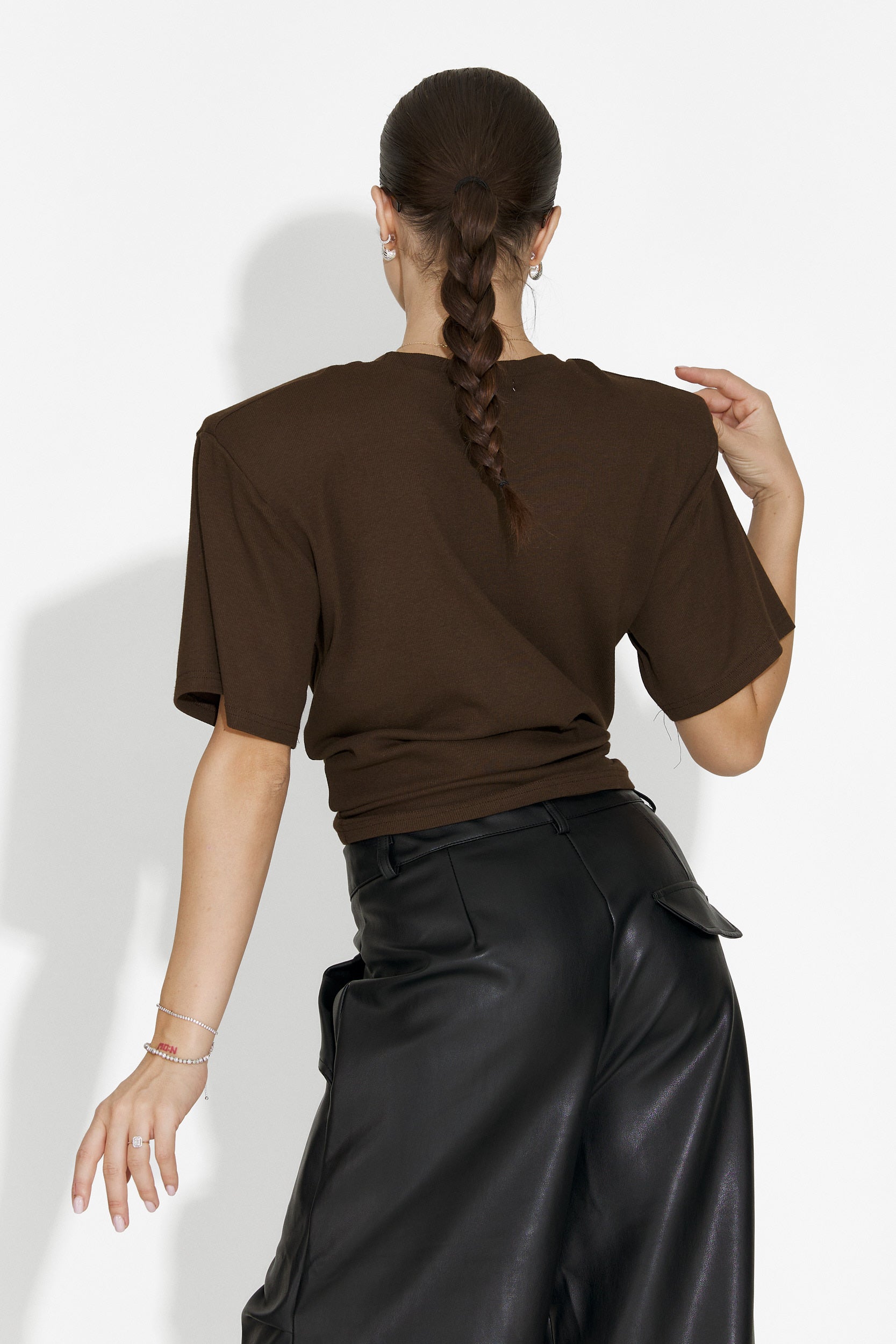 Tricou dama casual maro Norelia Bogas