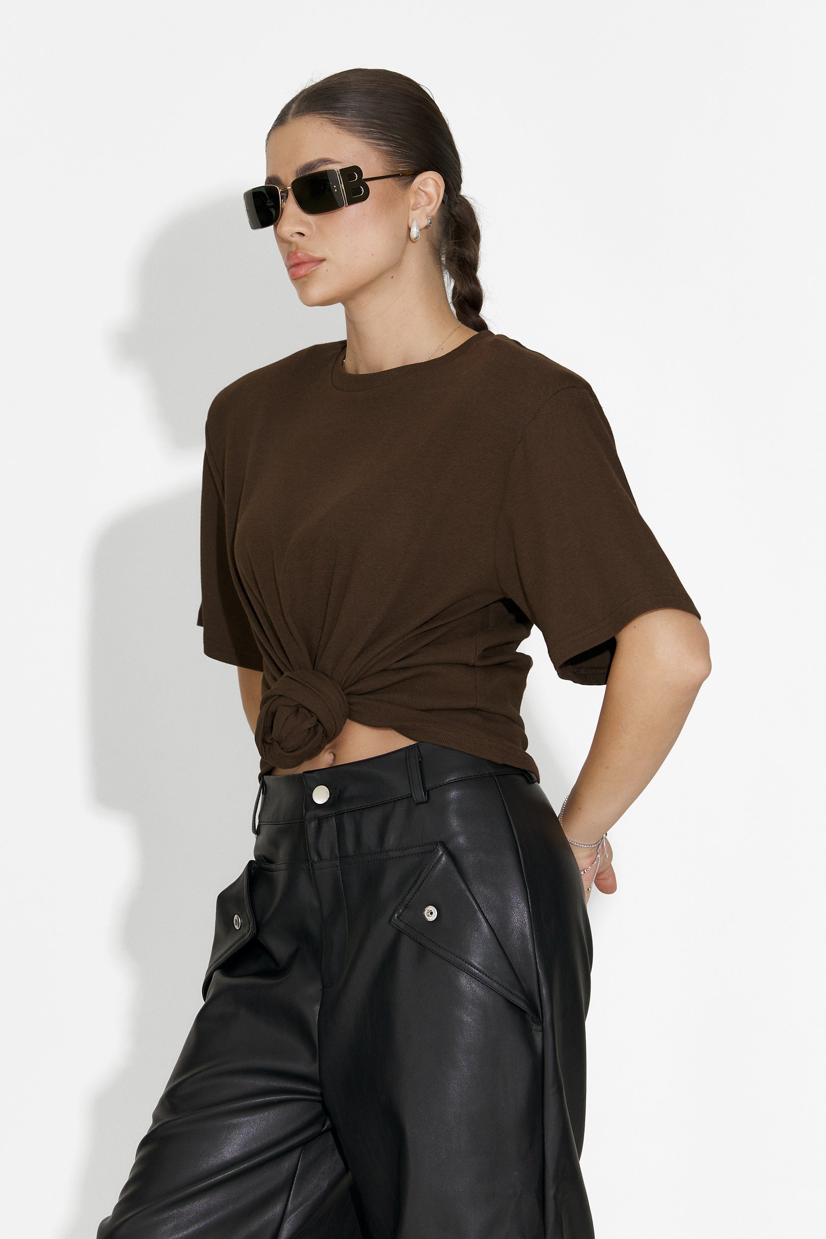 Tricou dama casual maro Norelia Bogas