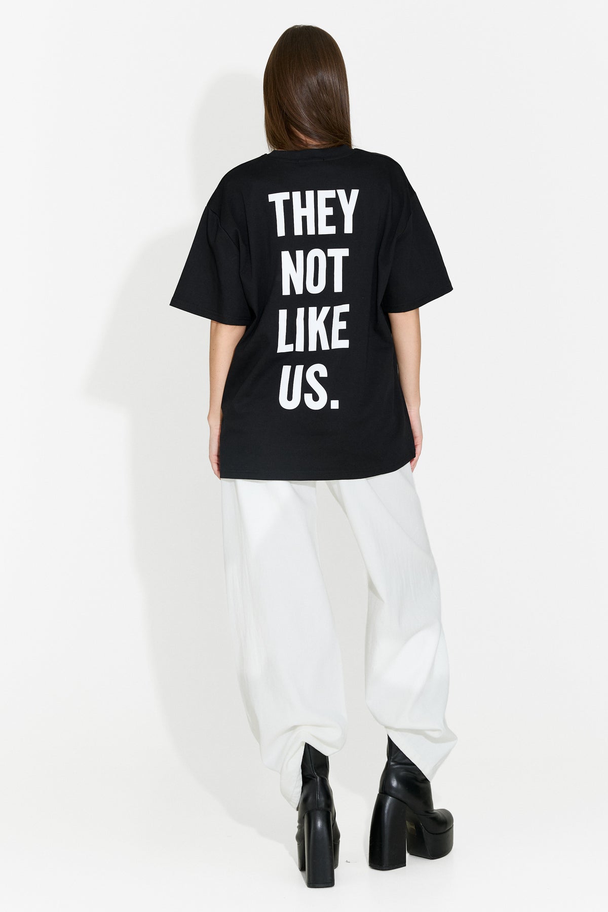 Tricou dama casual negru Abdias Bogas