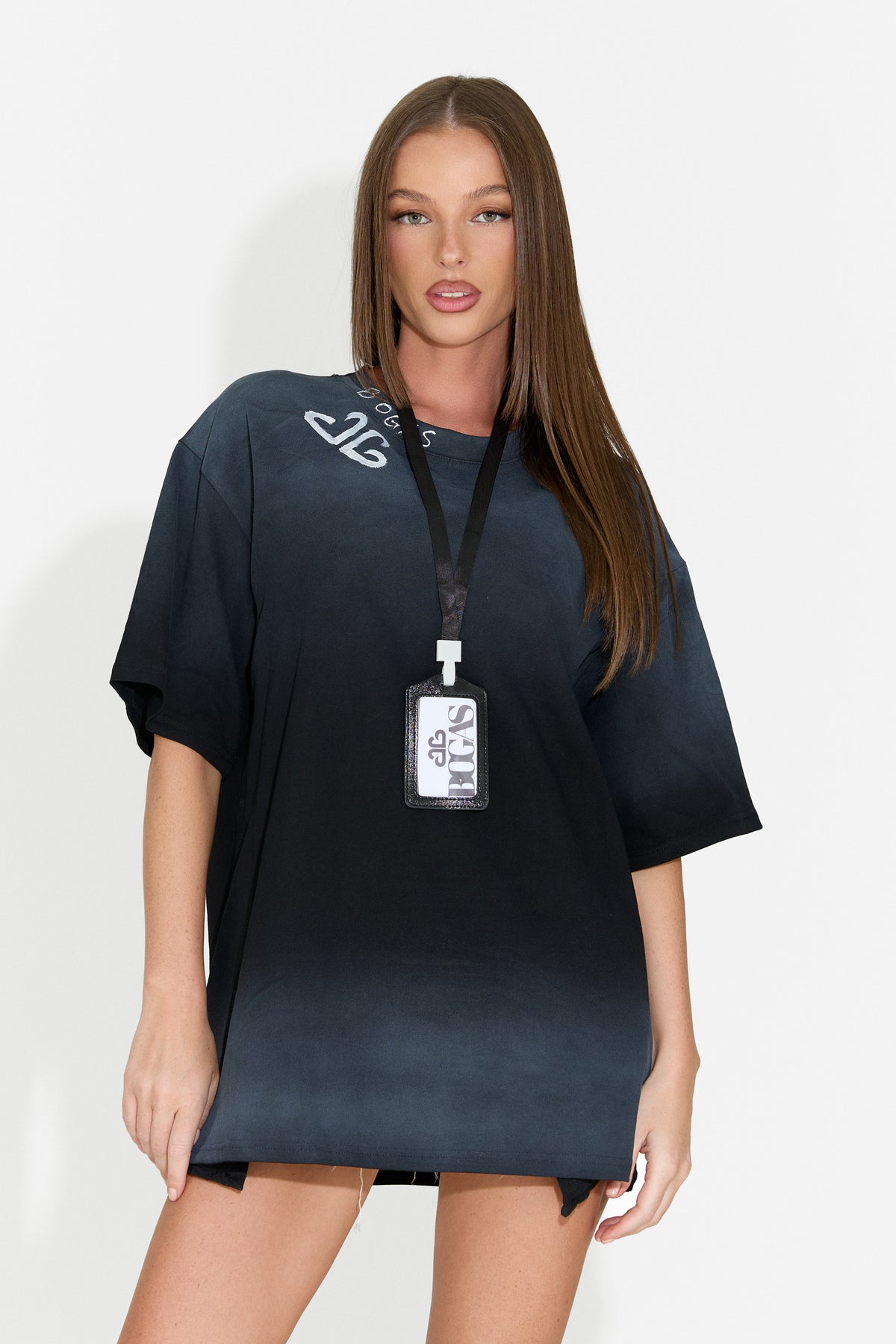 Tricou dama casual negru Ordera Bogas
