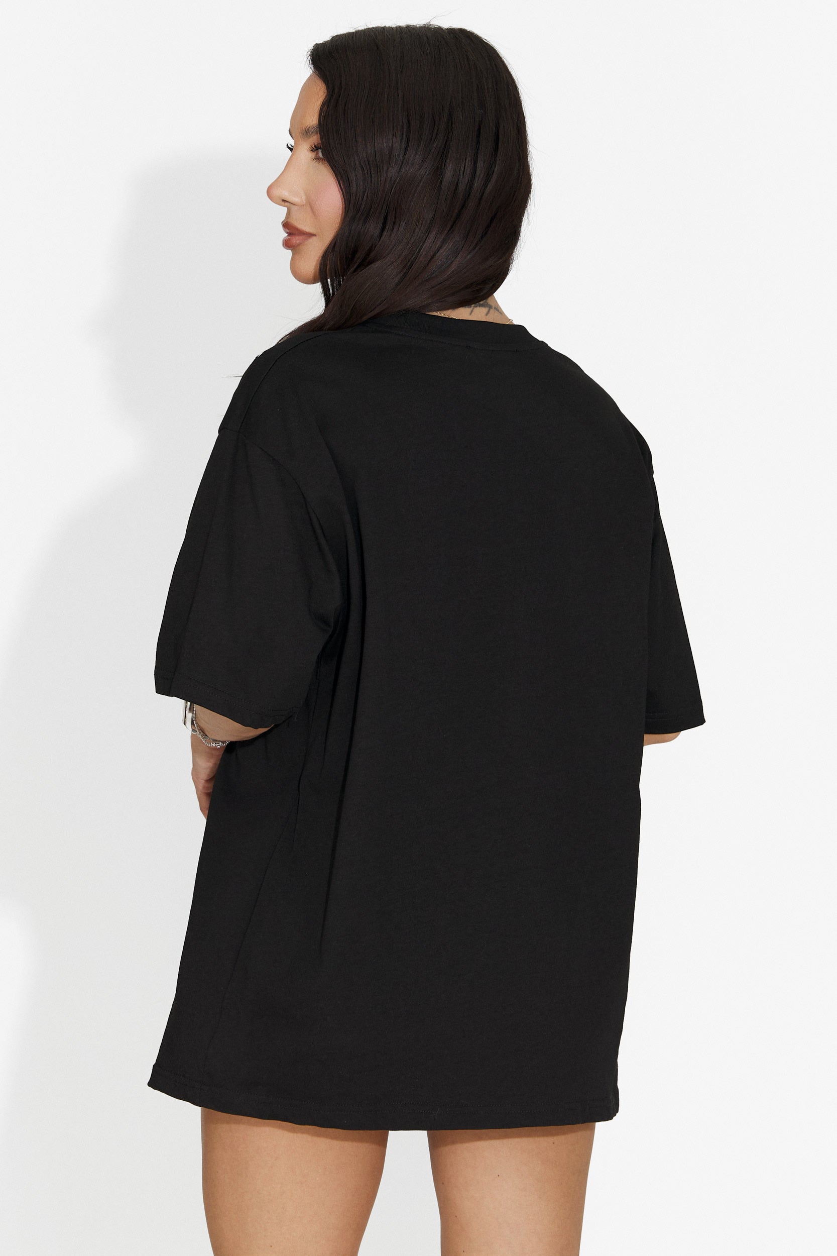 Tricou dama casual negru Zinia Bogas