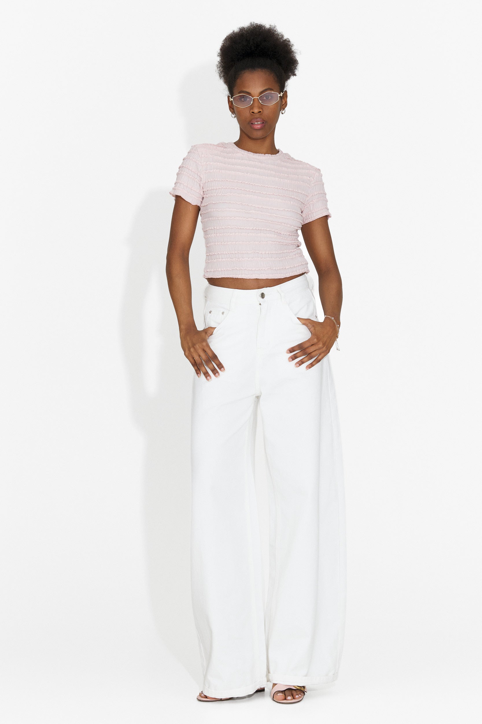 Tricou dama casual roz Versala Bogas