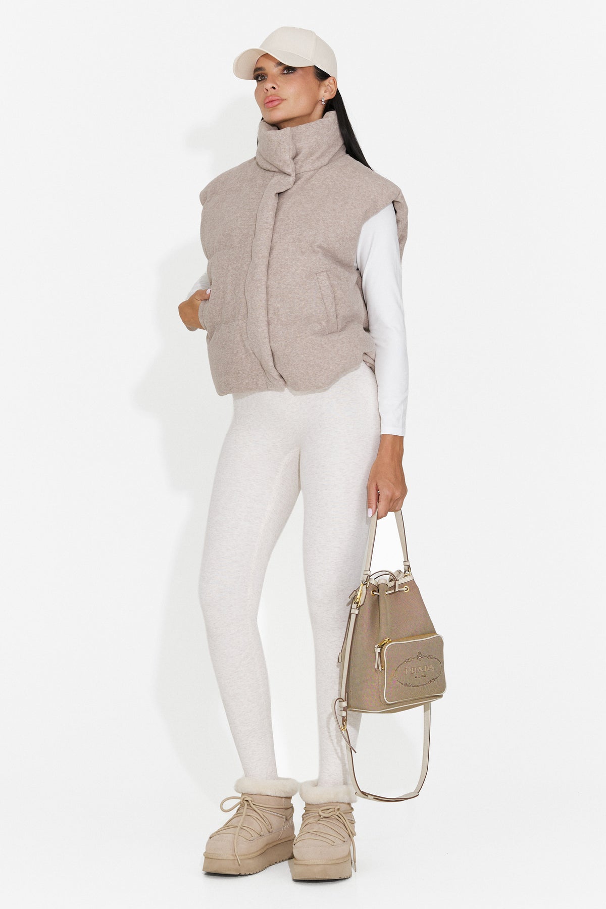 Vesta casual bej Glymzesia Bogas