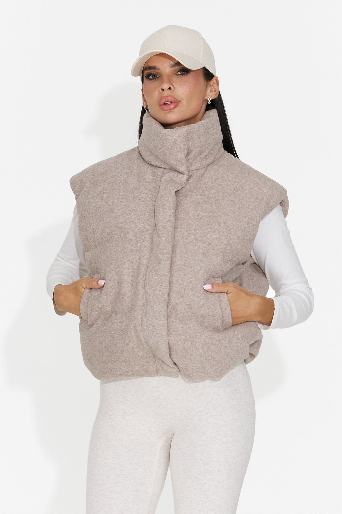 Vesta casual bej Glymzesia Bogas