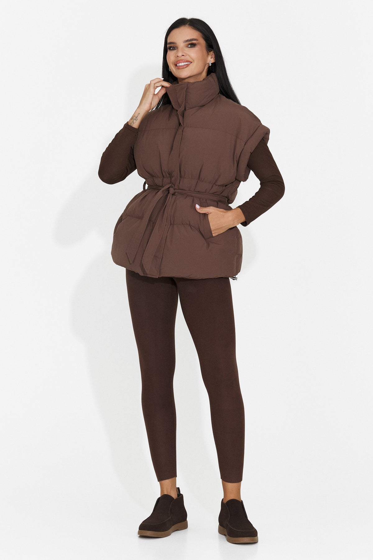 Vesta casual maro Selitsoria Bogas