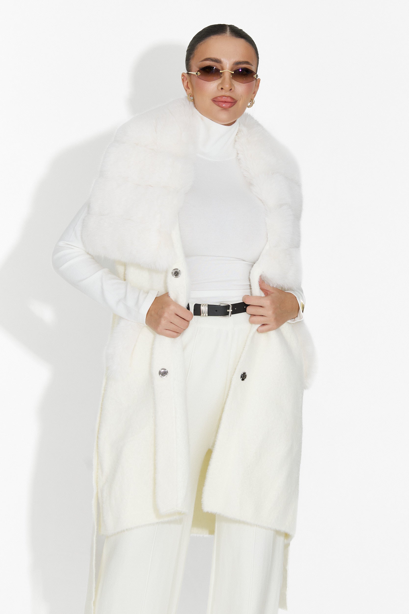 Beige Cloria Bogas Ladies Vest