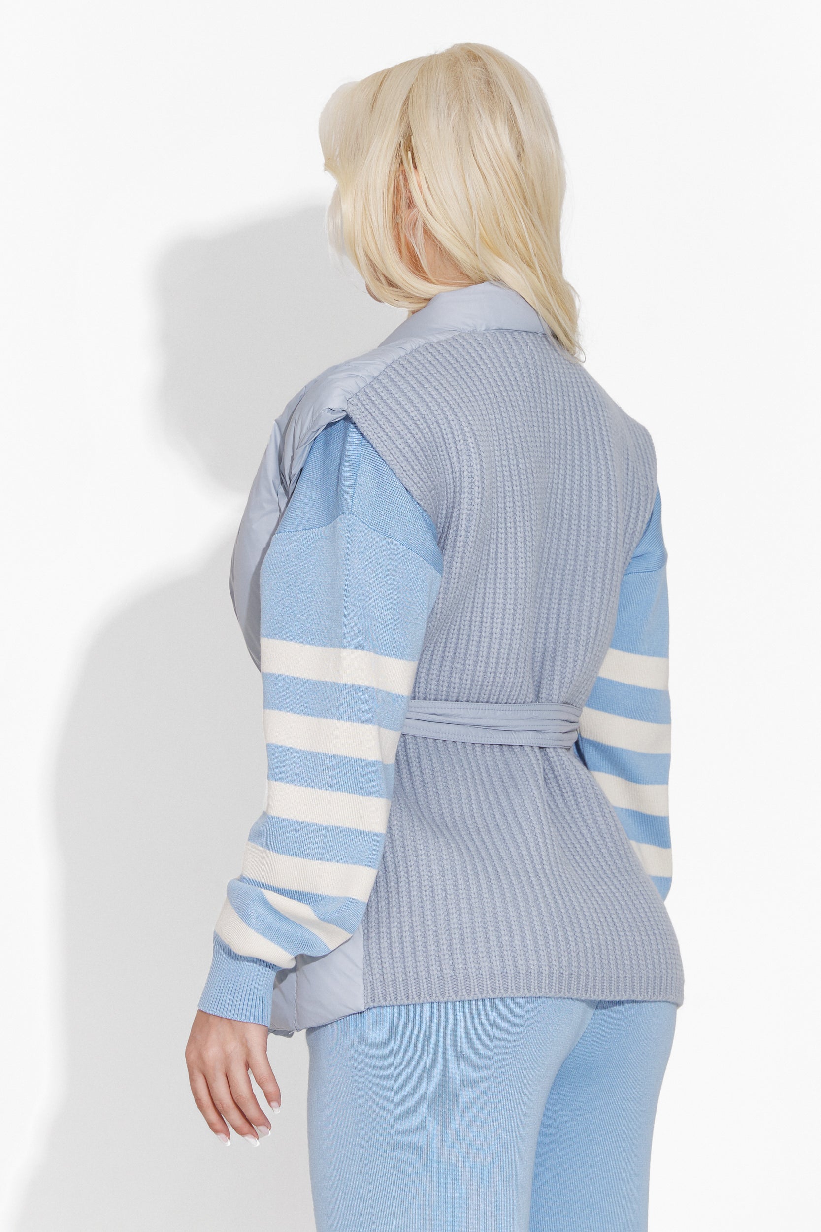 Gisela Bogas Casual Blue Ladies Vest
