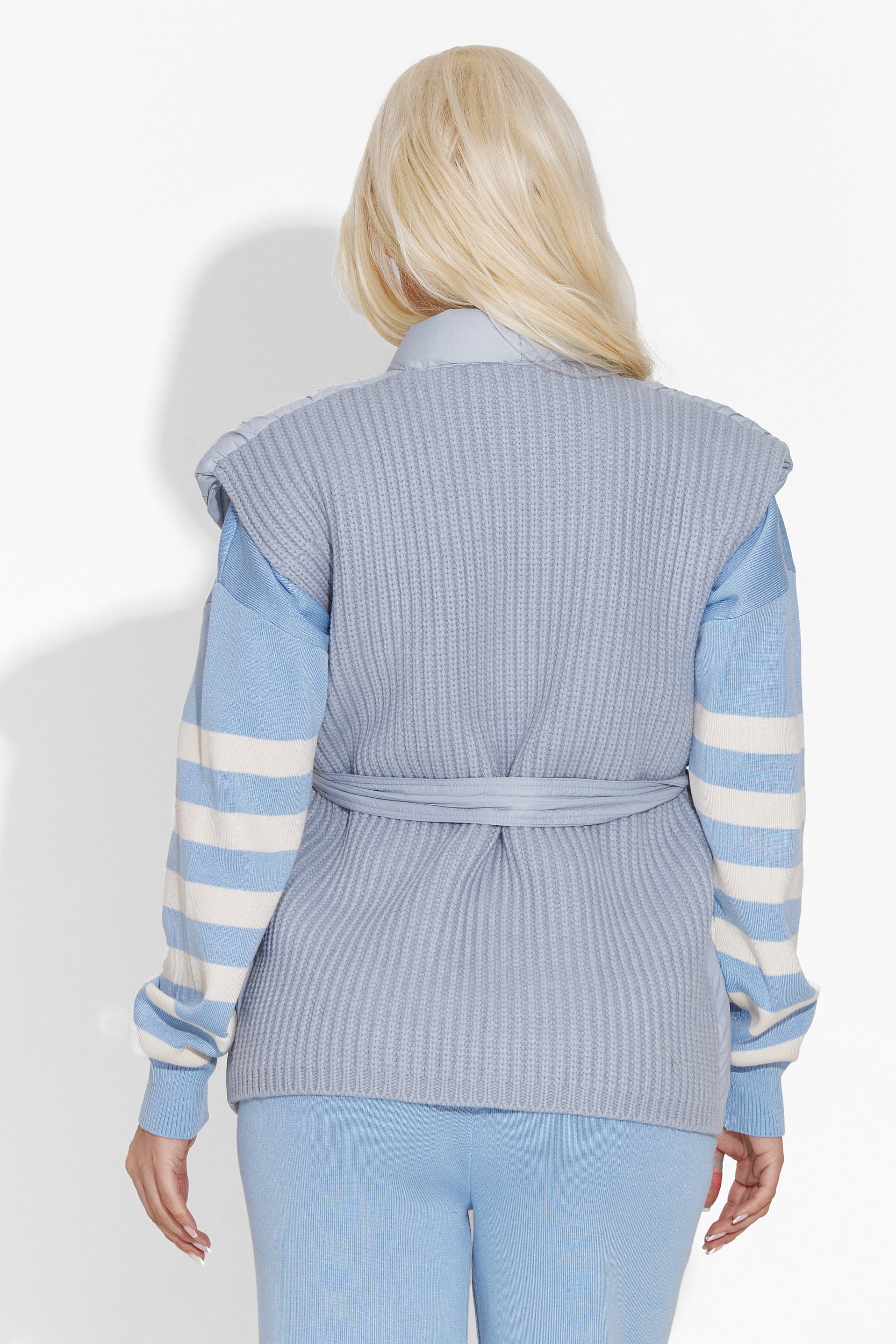 Gisela Bogas Casual Blue Ladies Vest