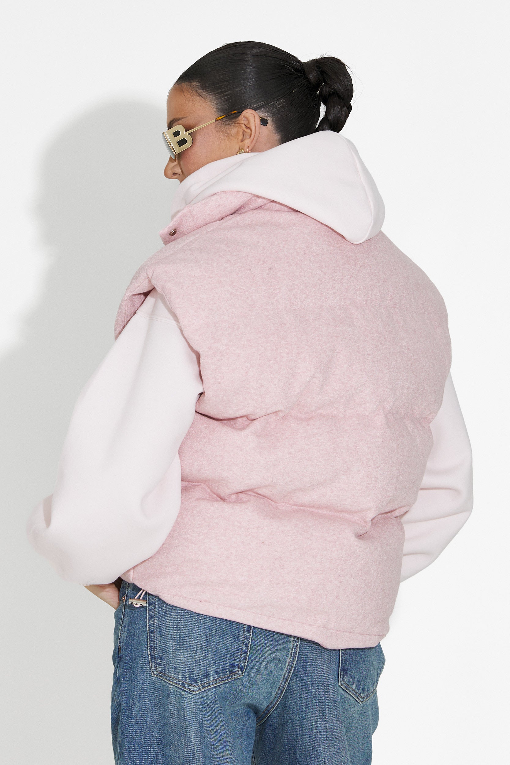 Vesta dama casual roz Cendira Bogas