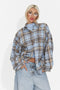 Camasa dama casual bleu Jasara Bogas