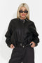 Geaca dama casual neagra Lunteva Bogas