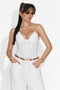 Corset dama elegant alb Karisa Bogas