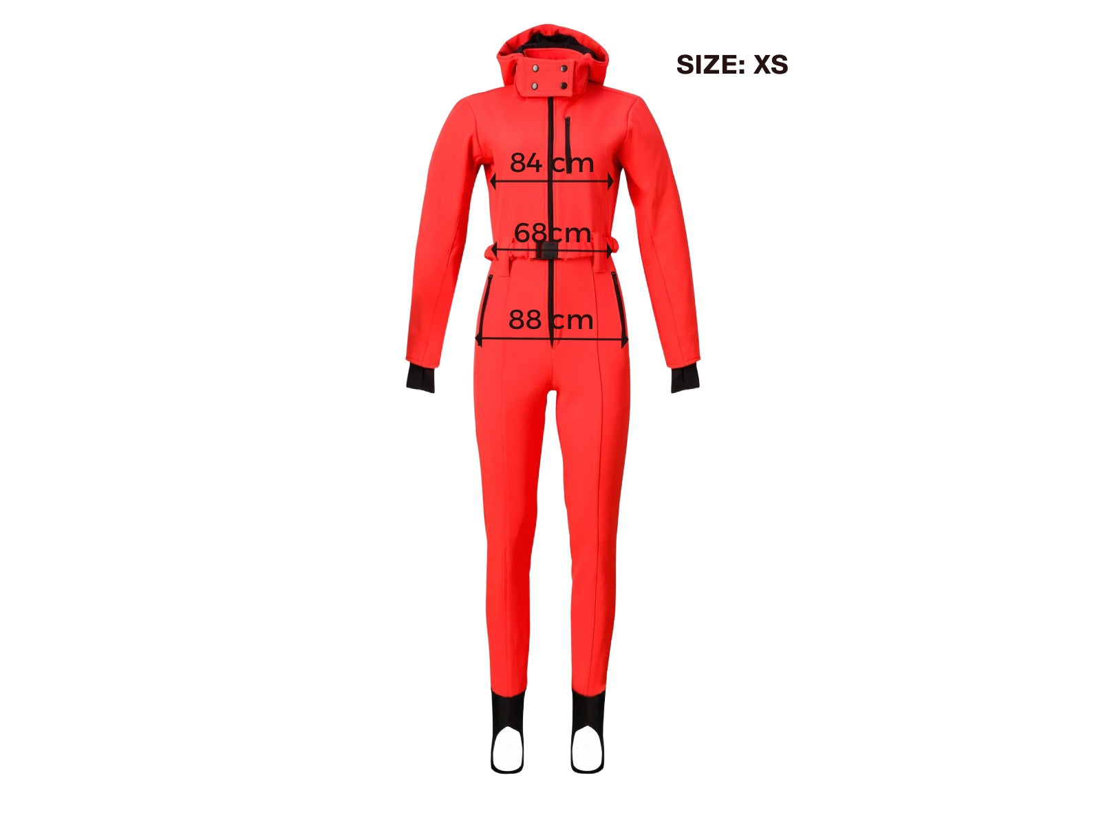 Anodys Bogas orange casual ski overalls