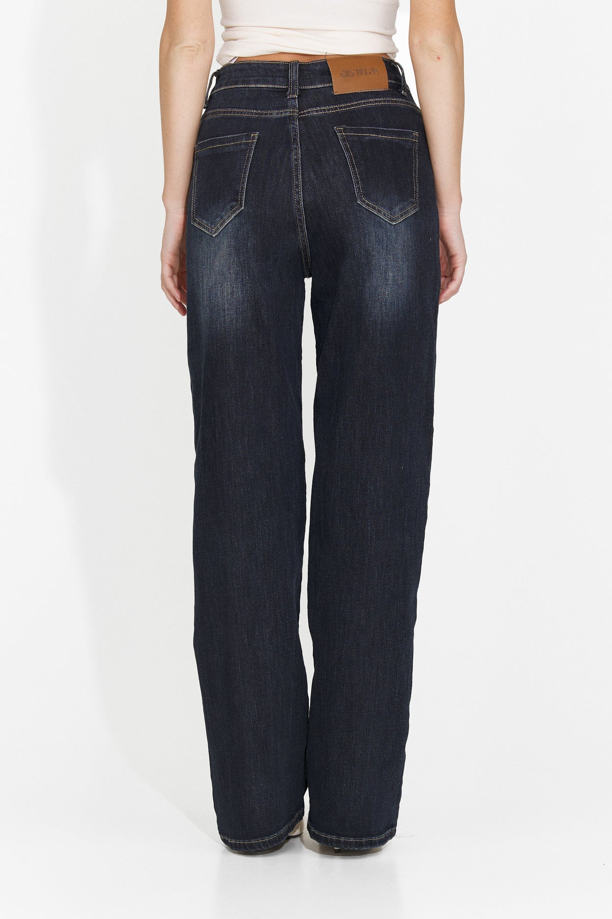 Blugi casual albastri Drysroiza Bogas, imaginea 2 din 6