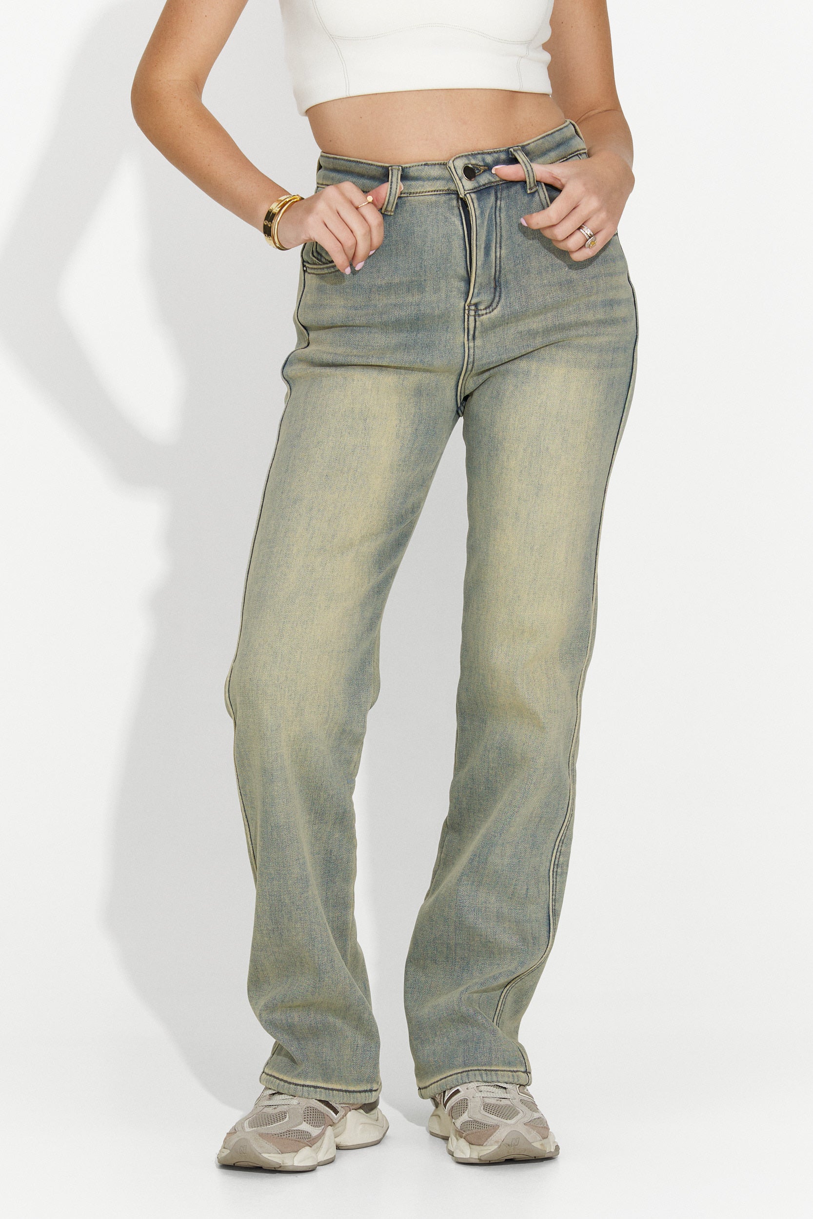 Casual blue women's jeans Brisia Bogas