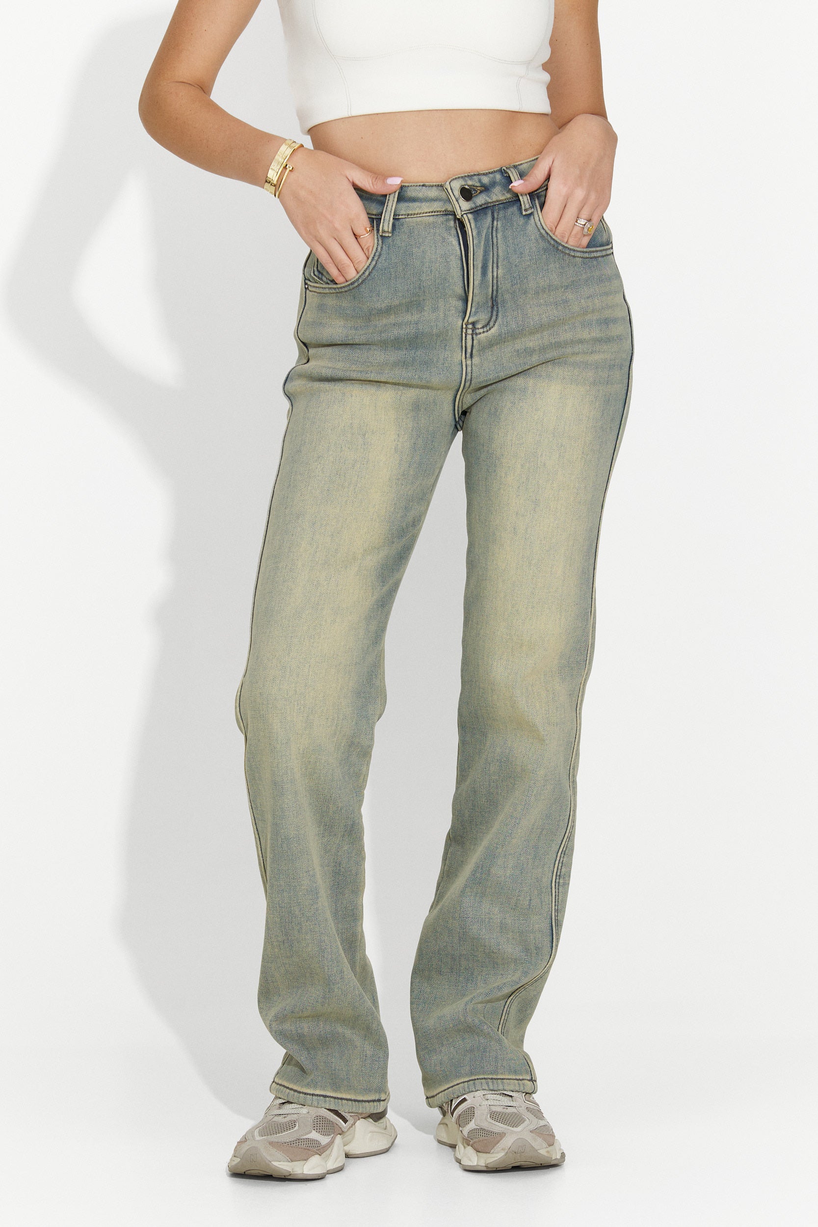 Casual blue women's jeans Brisia Bogas